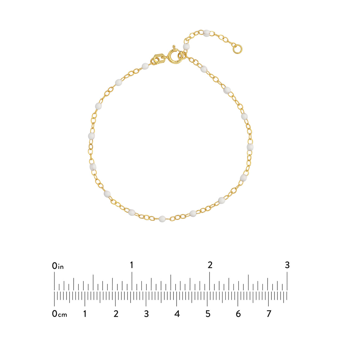 10" ADJUSTABLE PIATTO CHAIN ANKLET | 14K YELLOW GOLD | MF038981-14Y - Brownlee Jewelers
