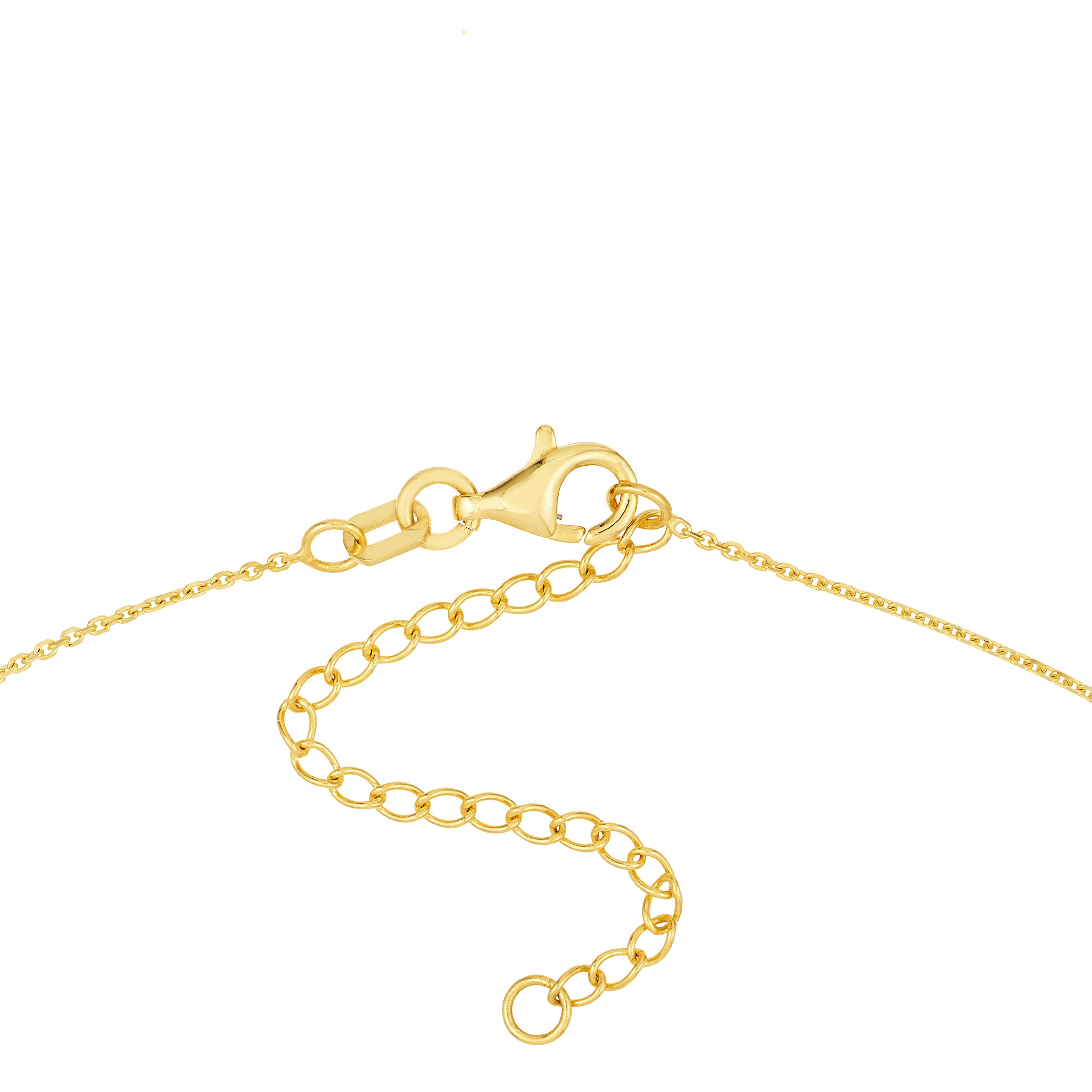 18" ADJUSTABLE OPEN ROUND NECKLACE | 14K YELLOW GOLD | MF038987-14Y - Brownlee Jewelers