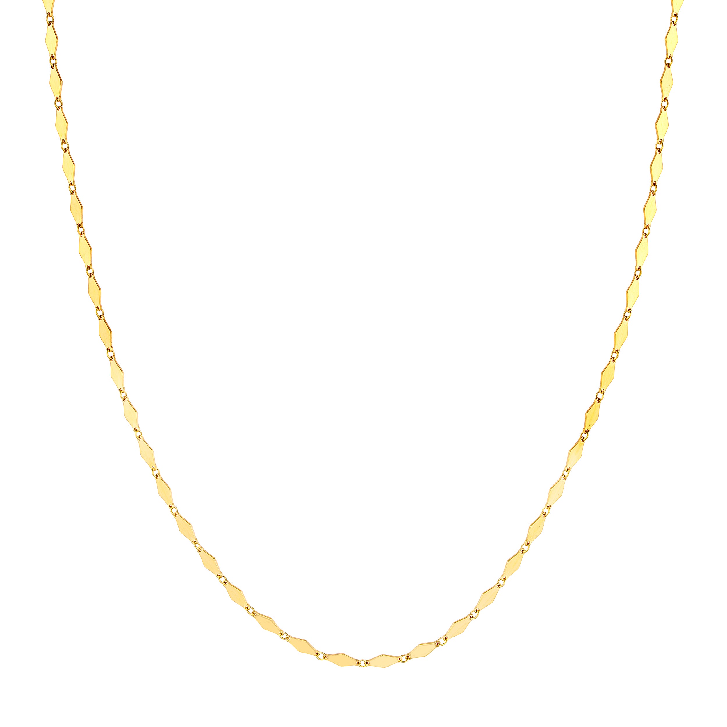 20" KITE NECKLACE | 14K YELLOW GOLD | MF039013-14Y - Brownlee Jewelers