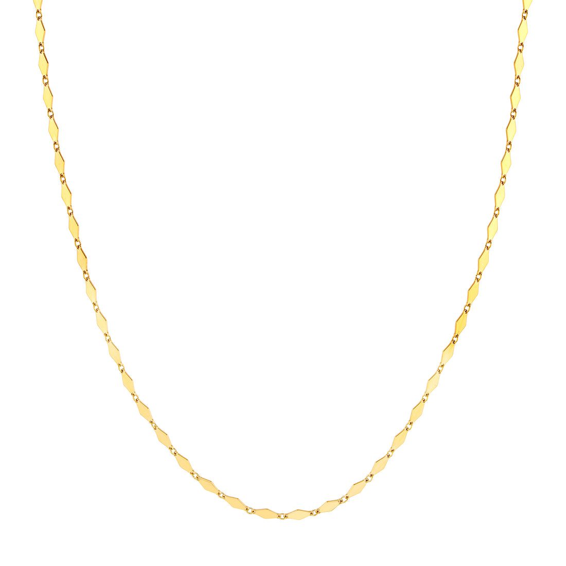 20" KITE NECKLACE | 14K YELLOW GOLD | MF039013-14Y - Brownlee Jewelers
