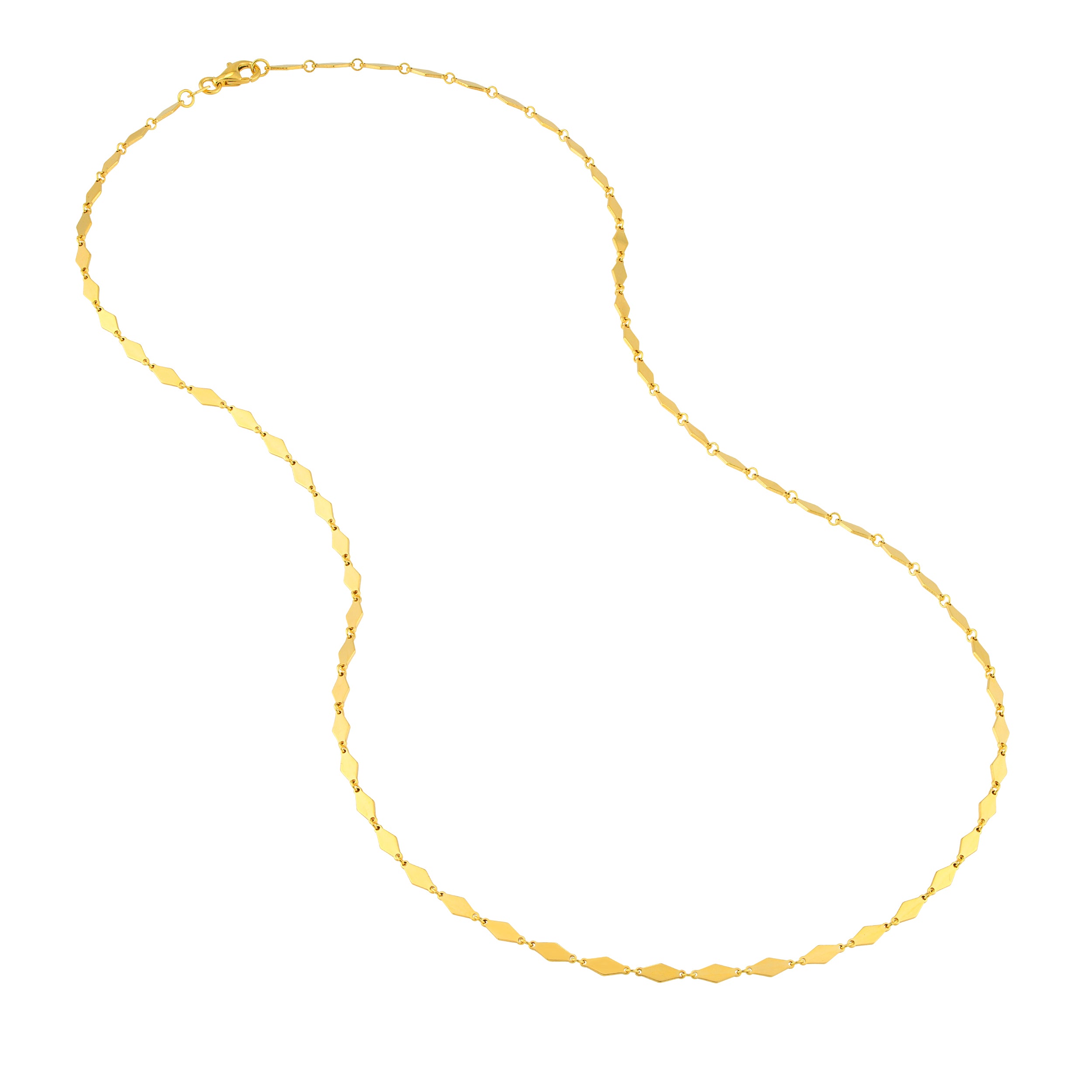 20" KITE NECKLACE | 14K YELLOW GOLD | MF039013-14Y - Brownlee Jewelers