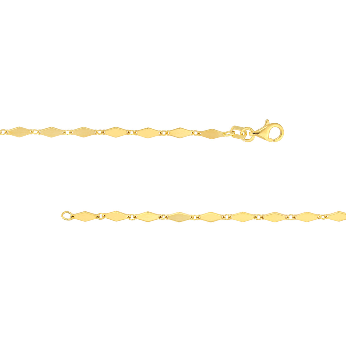 18" LINK NECKLACE | 14K YELLOW GOLD | MF039013-14Y - Brownlee Jewelers