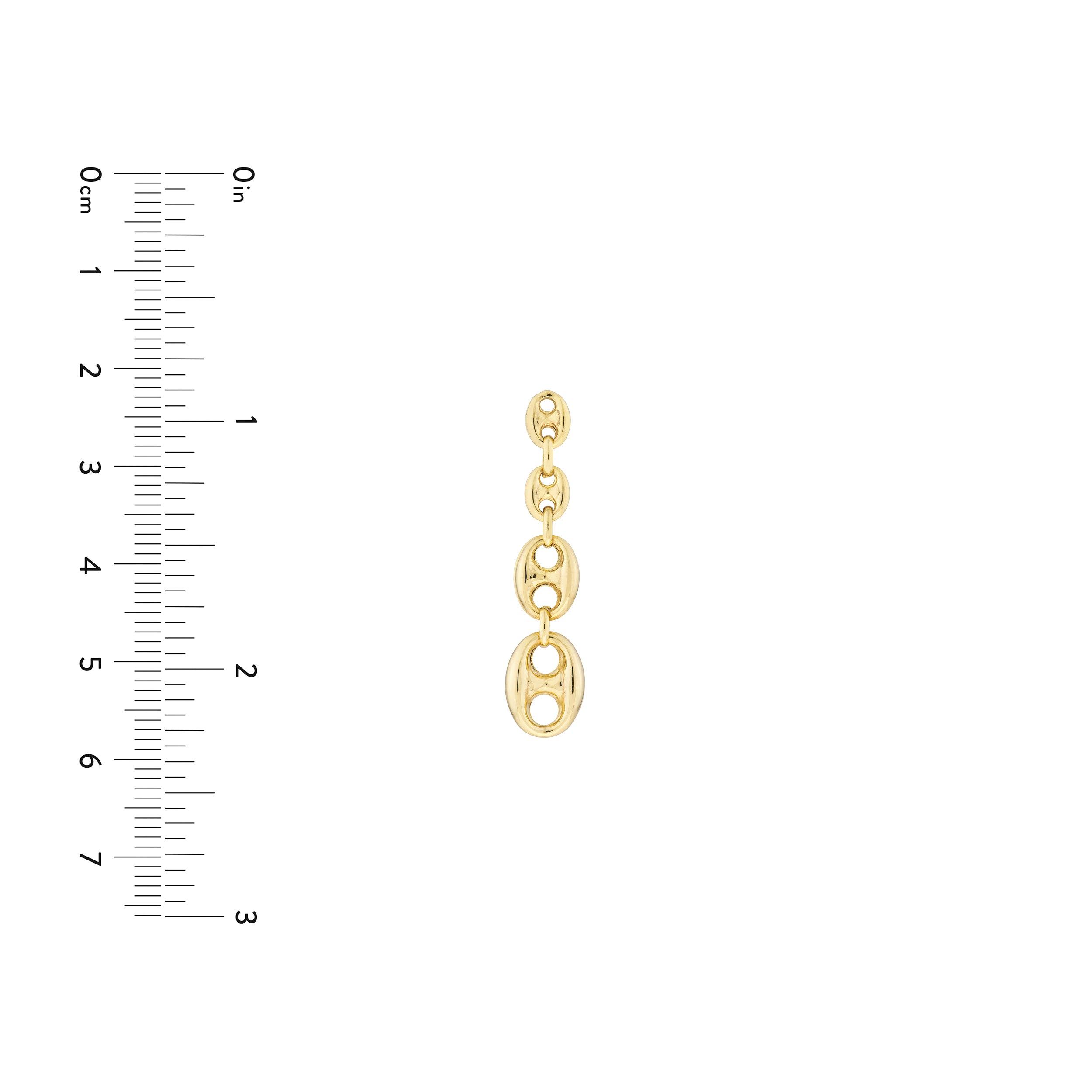TAPERED DROP MARINER DROP EARRINGS | 14K YELLOW GOLD | MF039508-14Y - Brownlee Jewelers