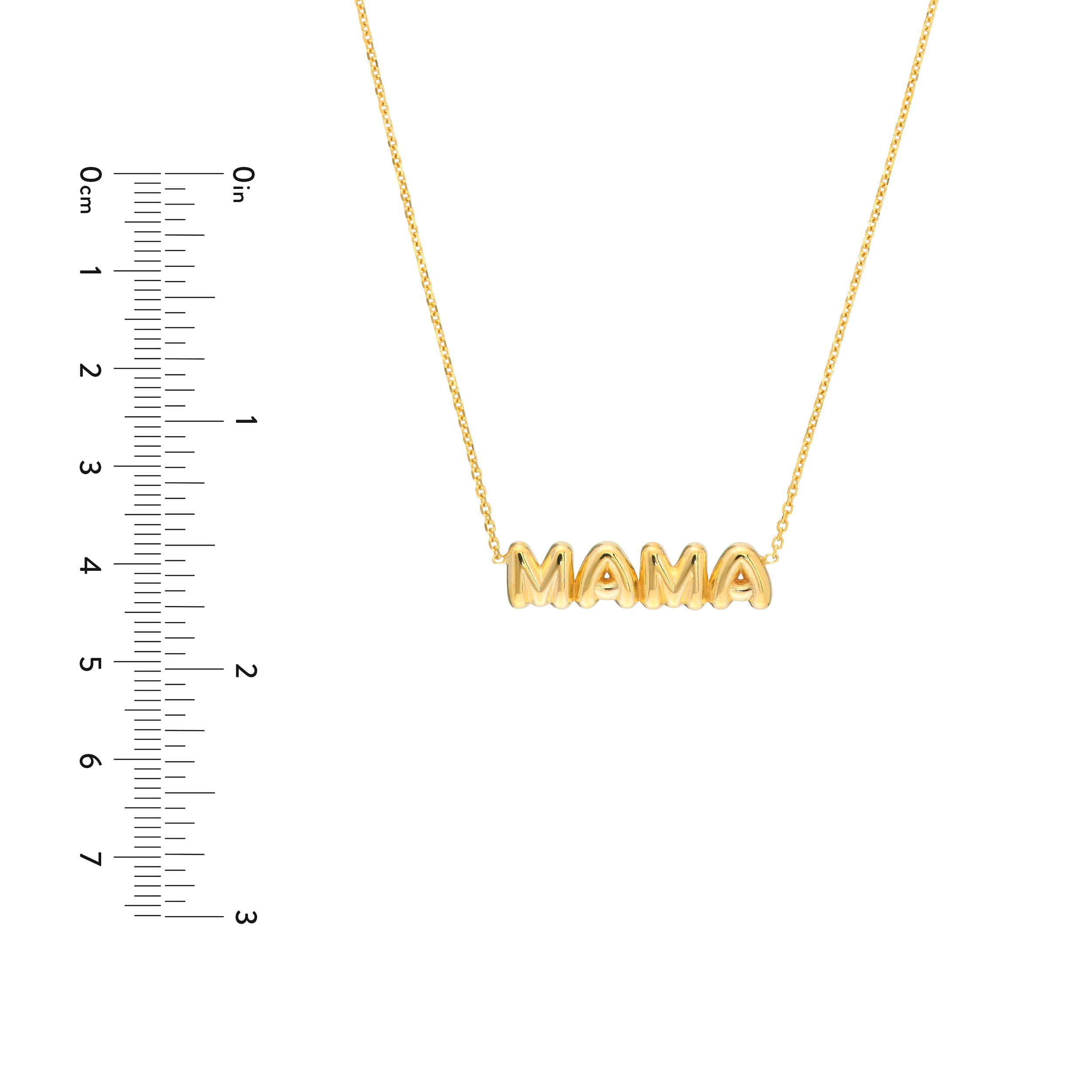 18" ADJUSTABLE PUFFED NECKLACE | 14K YELLOW GOLD | MF040889-14Y - Brownlee Jewelers