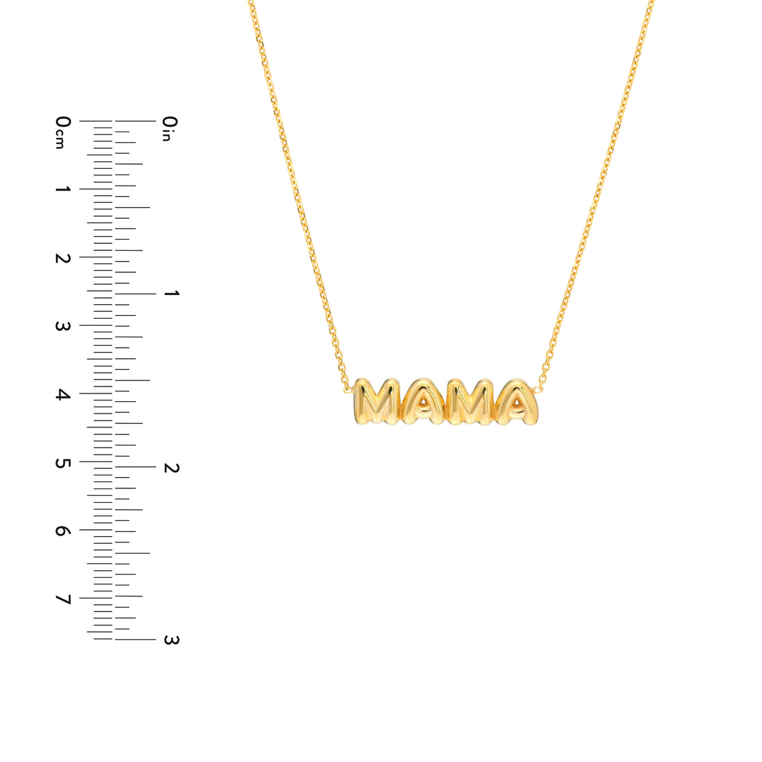 18" ADJUSTABLE PUFFED NECKLACE | 14K YELLOW GOLD | MF040889-14Y - Brownlee Jewelers