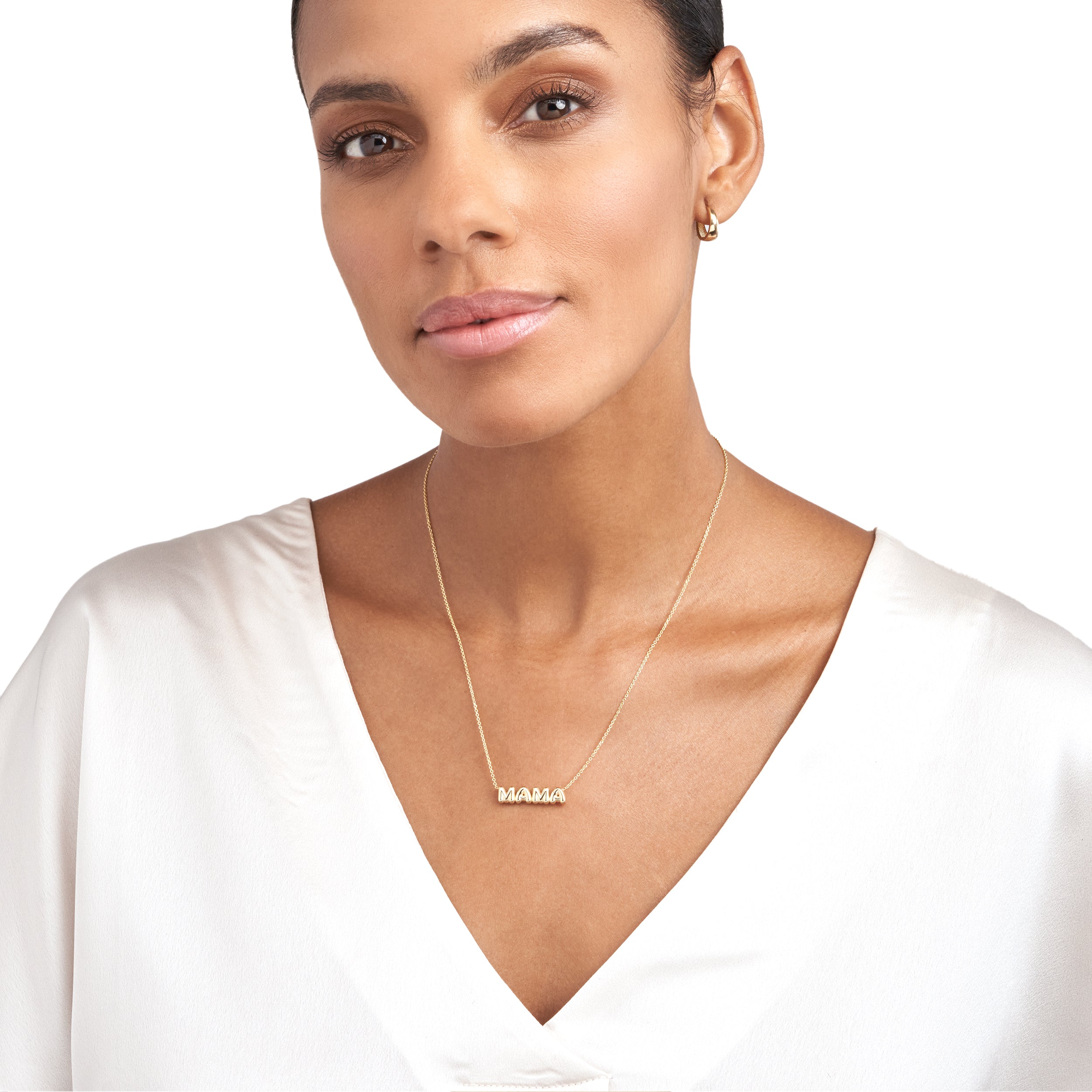 18" ADJUSTABLE PUFFED NECKLACE | 14K YELLOW GOLD | MF040889-14Y - Brownlee Jewelers