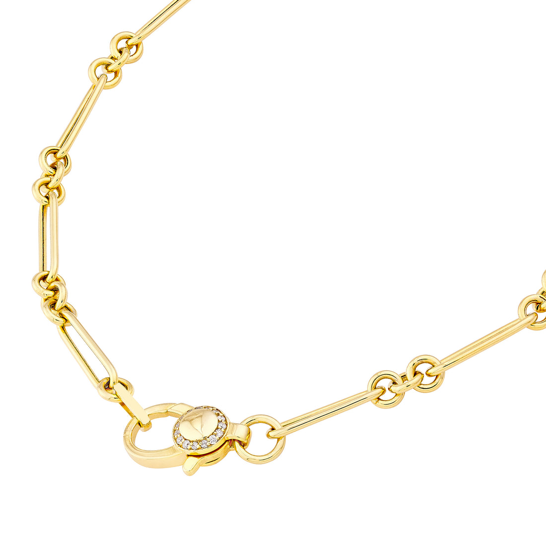 18" PAPERCLIP CHAIN NECKLACE | 14K YELLOW GOLD | MF040905-14Y - Brownlee Jewelers