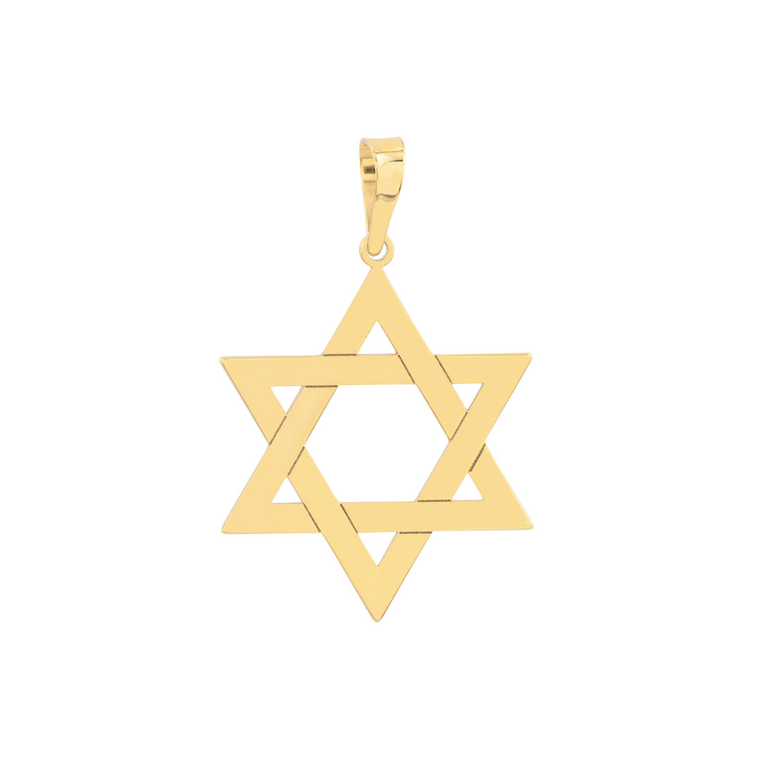 STAR OF DAVID CHARM | 14K YELLOW GOLD | MF043851-14Y - Brownlee Jewelers