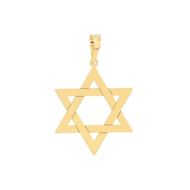 STAR OF DAVID CHARM | 14K YELLOW GOLD | MF043851-14Y - Brownlee Jewelers