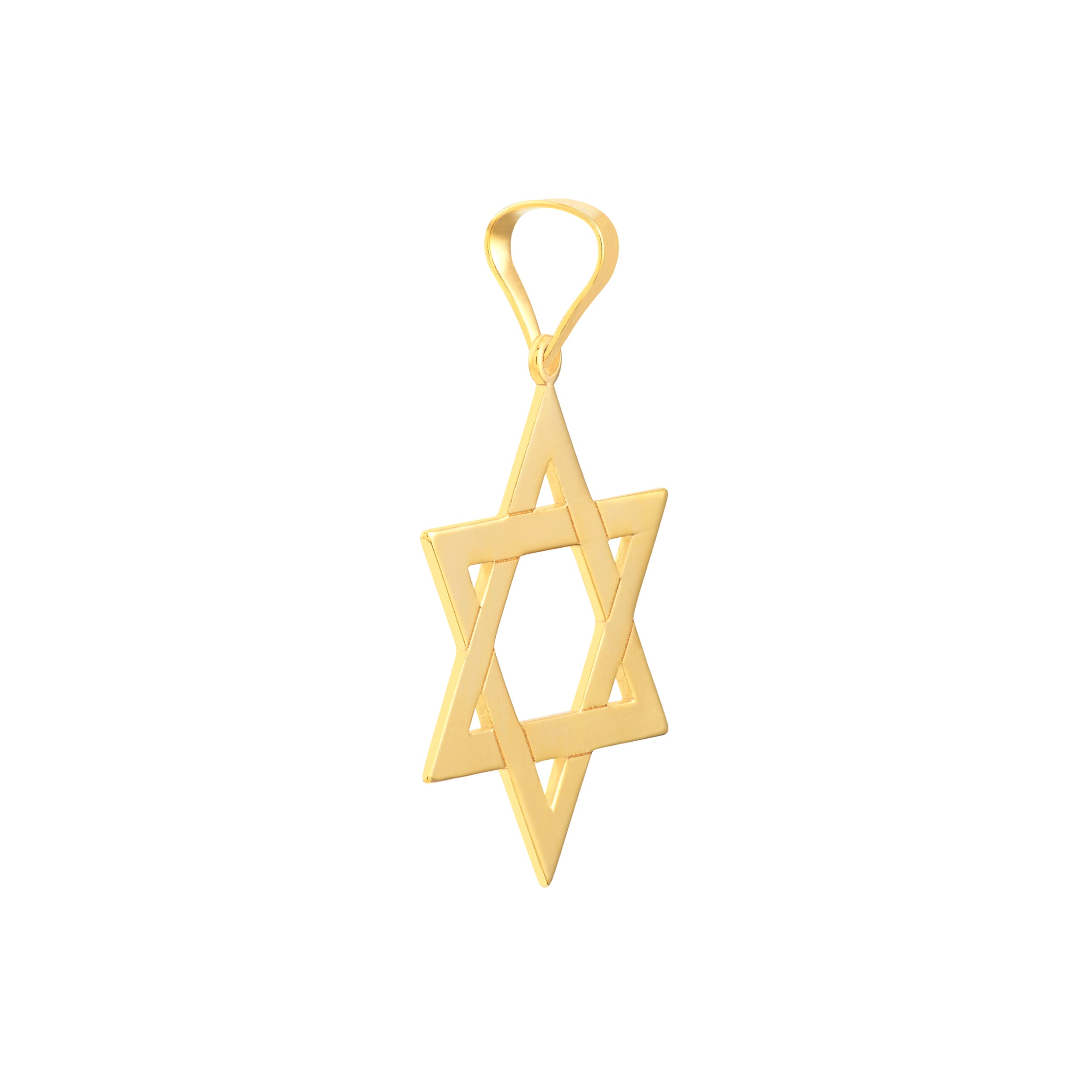 STAR OF DAVID CHARM | 14K YELLOW GOLD | MF043851-14Y - Brownlee Jewelers
