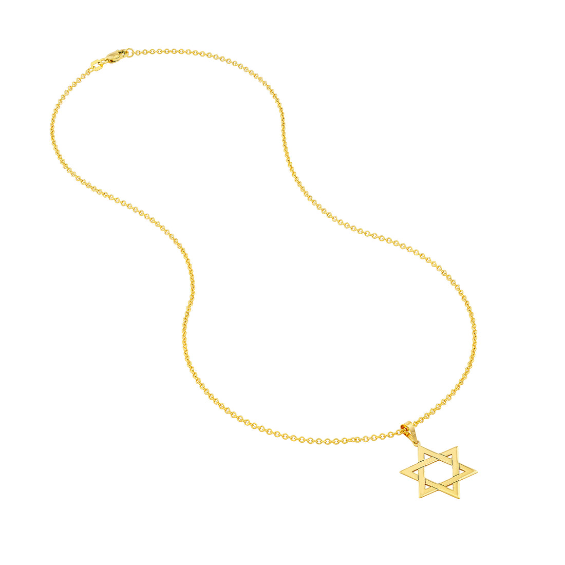 STAR OF DAVID CHARM | 14K YELLOW GOLD | MF043851-14Y - Brownlee Jewelers