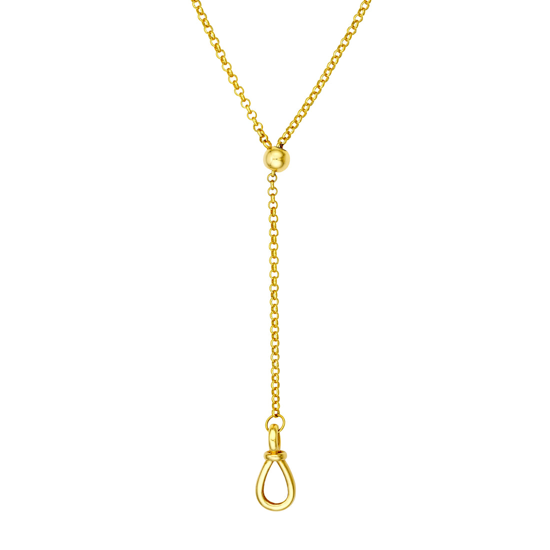 24.5" LARIAT ROLO CHAIN NECKLACE | 14K YELLOW GOLD | MF044531-14Y - Brownlee Jewelers