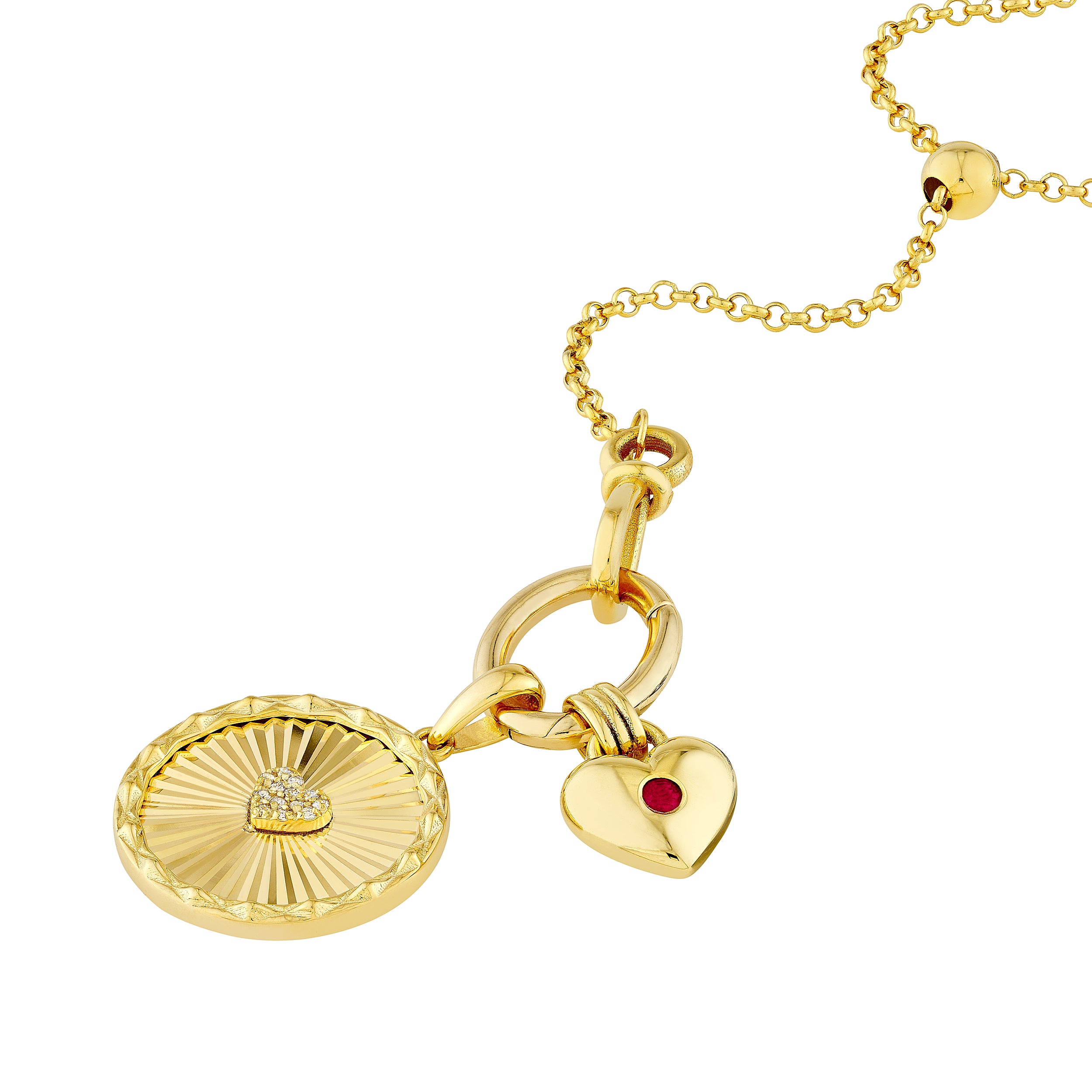 24.5" LARIAT ROLO CHAIN NECKLACE | 14K YELLOW GOLD | MF044531-14Y - Brownlee Jewelers