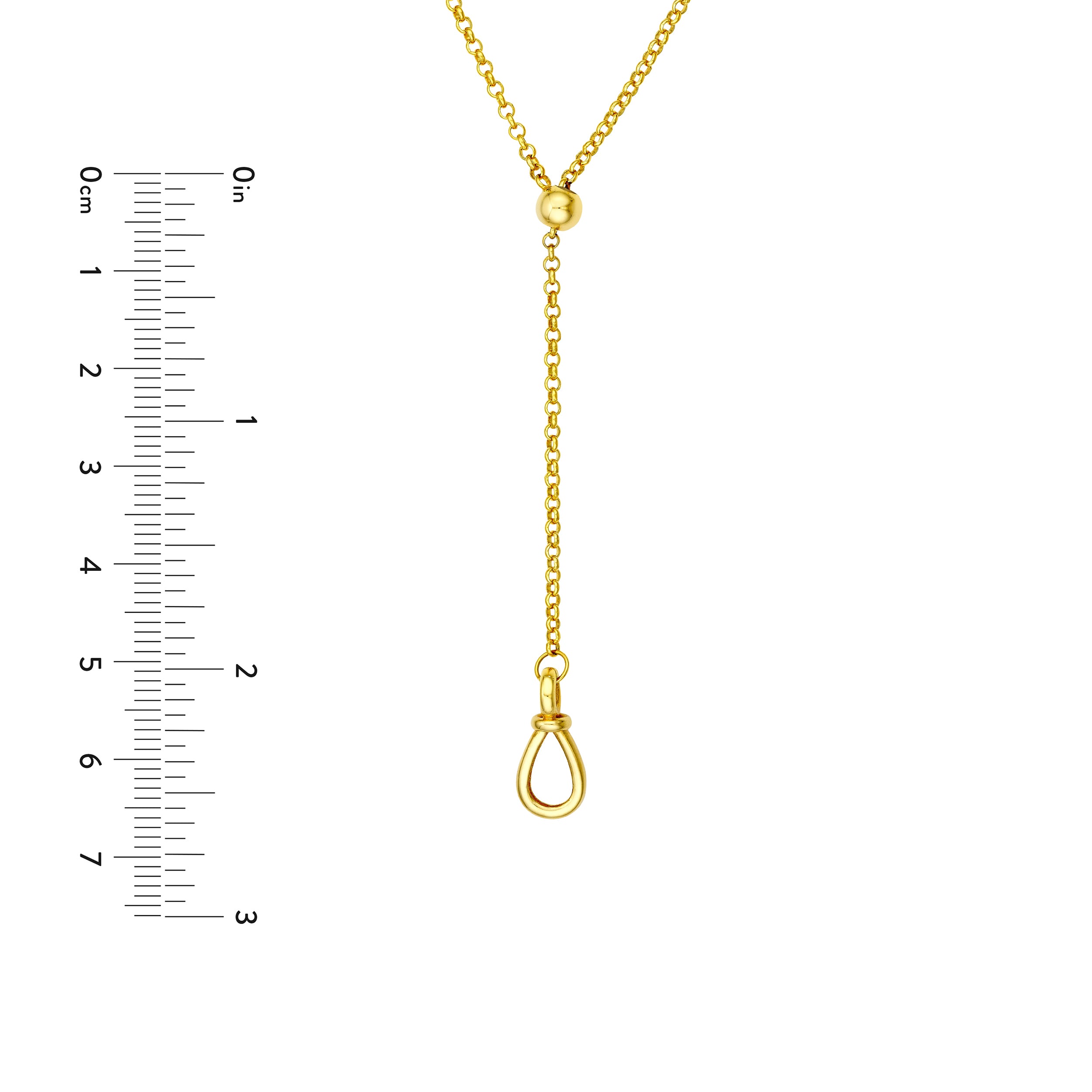 24.5" LARIAT ROLO CHAIN NECKLACE | 14K YELLOW GOLD | MF044531-14Y - Brownlee Jewelers
