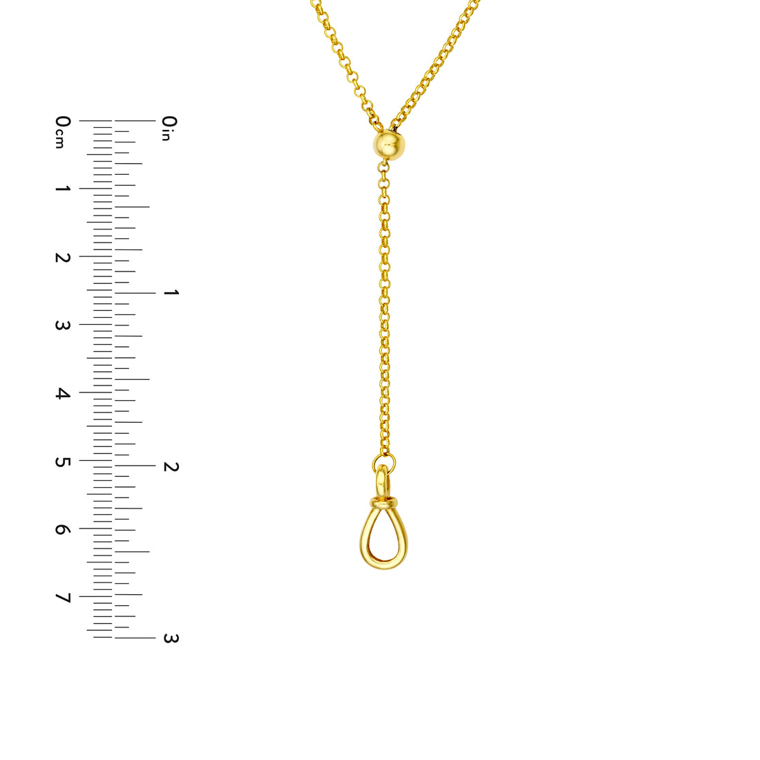 24.5" LARIAT ROLO CHAIN NECKLACE | 14K YELLOW GOLD | MF044531-14Y - Brownlee Jewelers