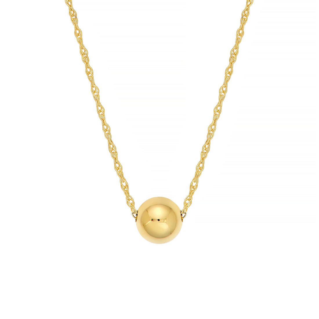 18" ROUND CHARM BEAD | 14K YELLOW GOLD | MF045069-14Y - Brownlee Jewelers