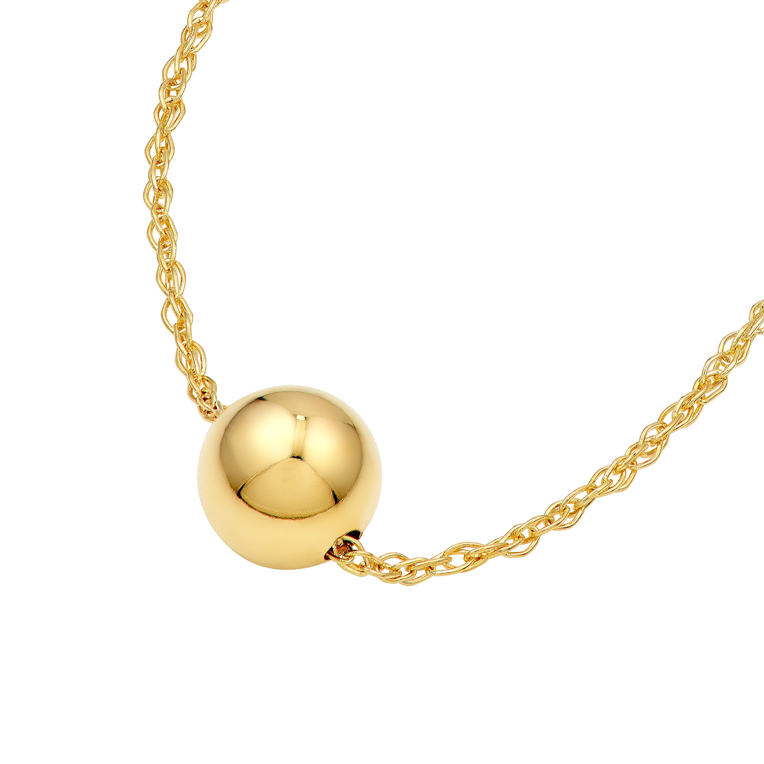 18" ROUND CHARM BEAD | 14K YELLOW GOLD | MF045069-14Y - Brownlee Jewelers