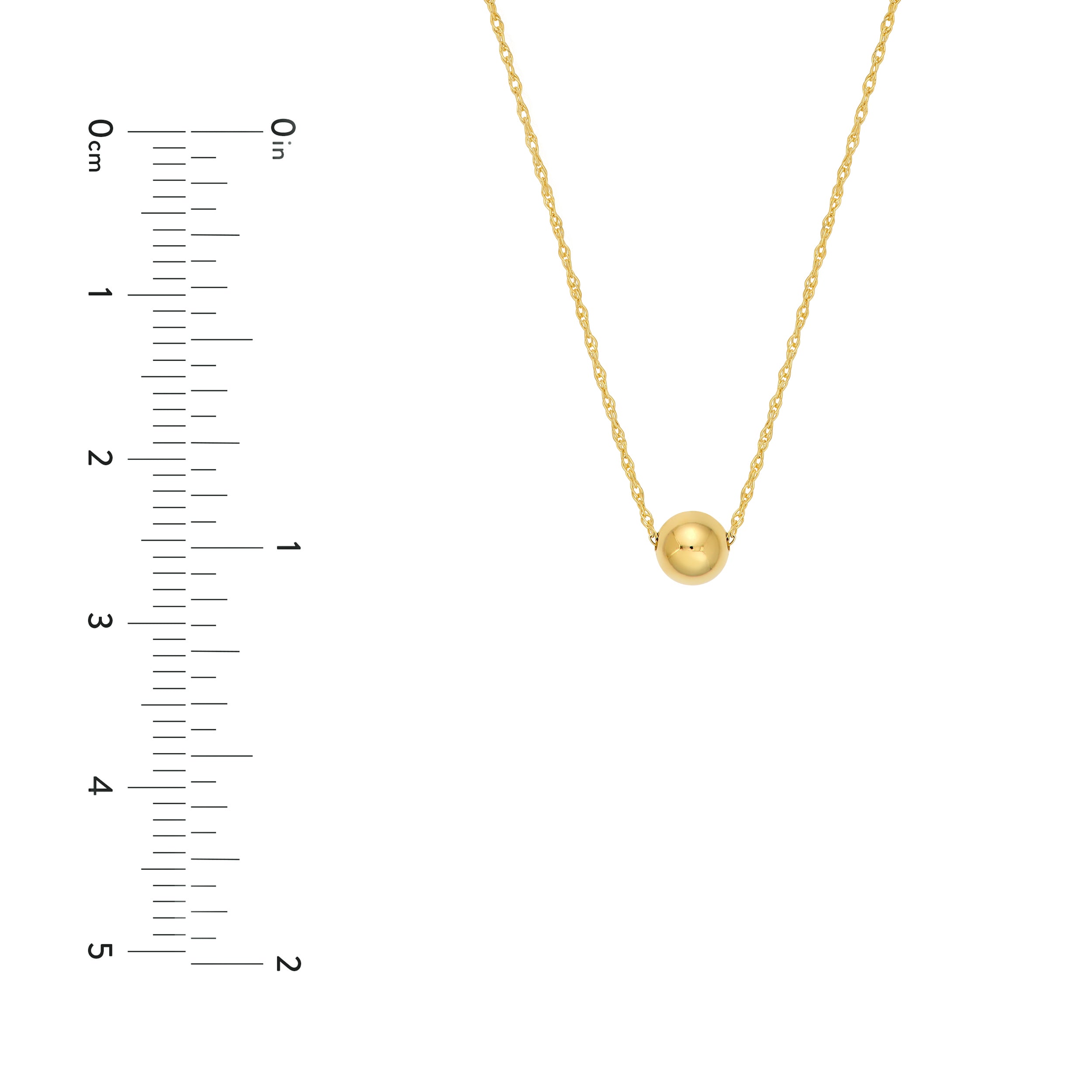 18" ROUND CHARM BEAD | 14K YELLOW GOLD | MF045069-14Y - Brownlee Jewelers