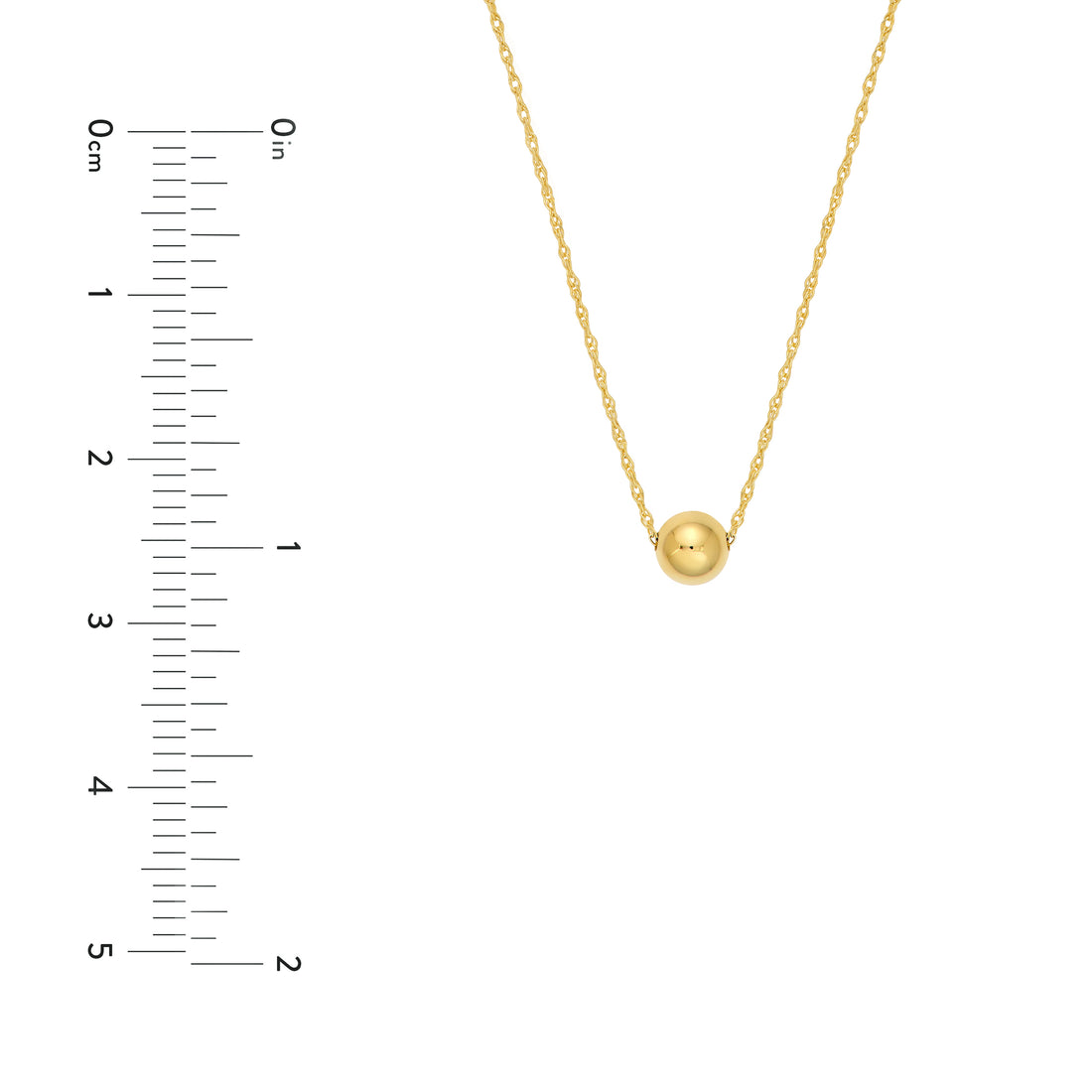 18" ROUND CHARM BEAD | 14K YELLOW GOLD | MF045069-14Y - Brownlee Jewelers