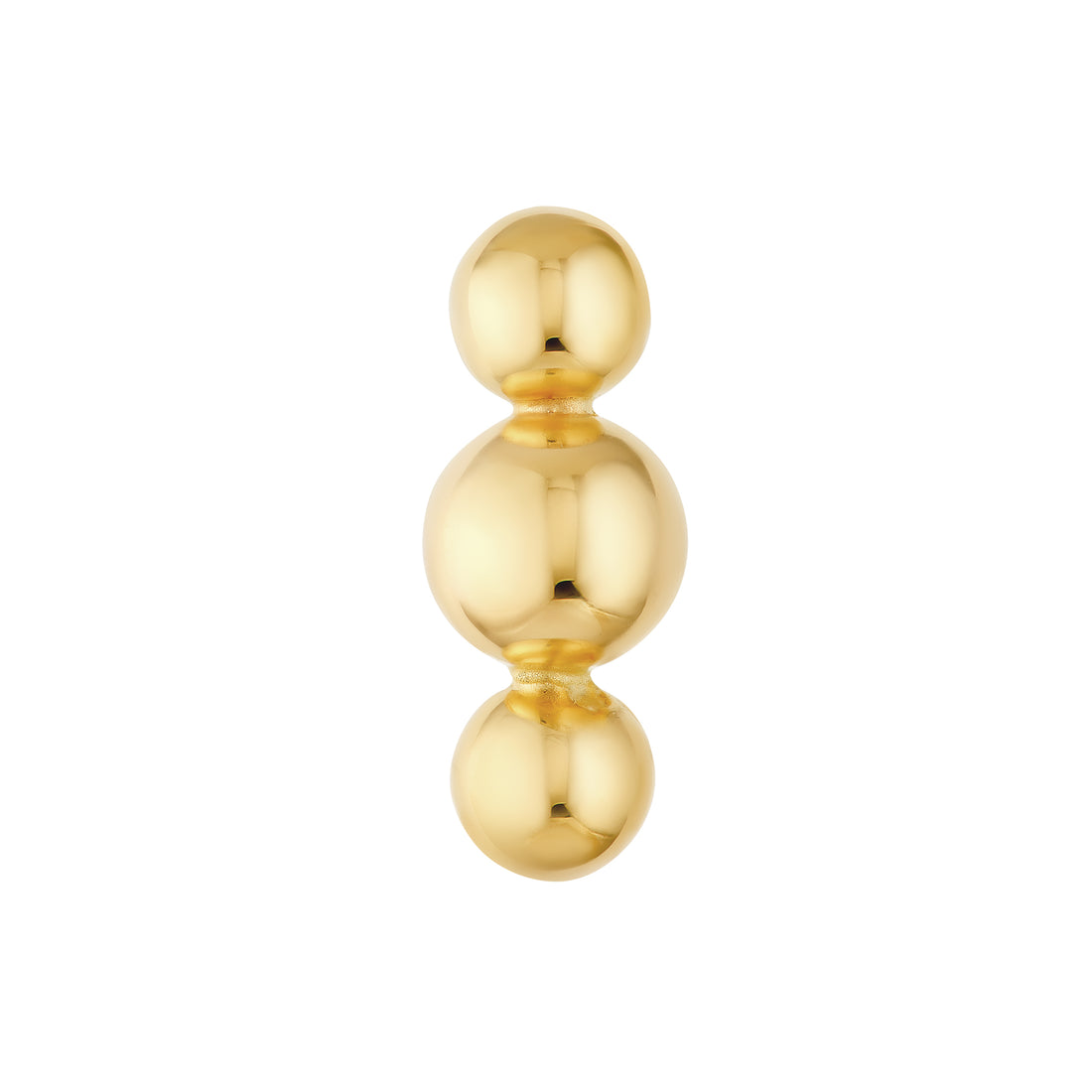 BEAD STUD EARRINGS | 14K YELLOW GOLD | MF045131-14Y - Brownlee Jewelers
