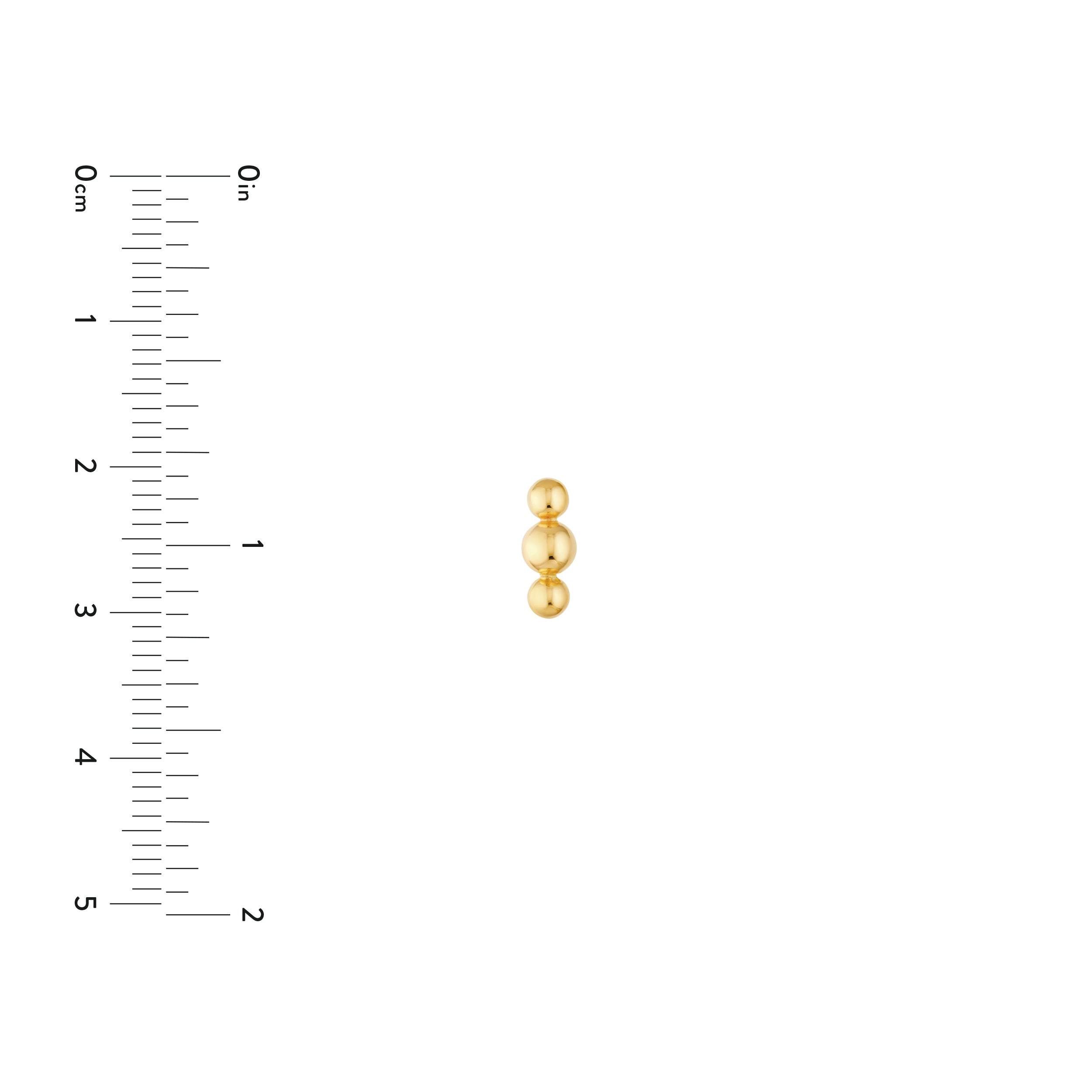BEAD STUD EARRINGS | 14K YELLOW GOLD | MF045131-14Y - Brownlee Jewelers