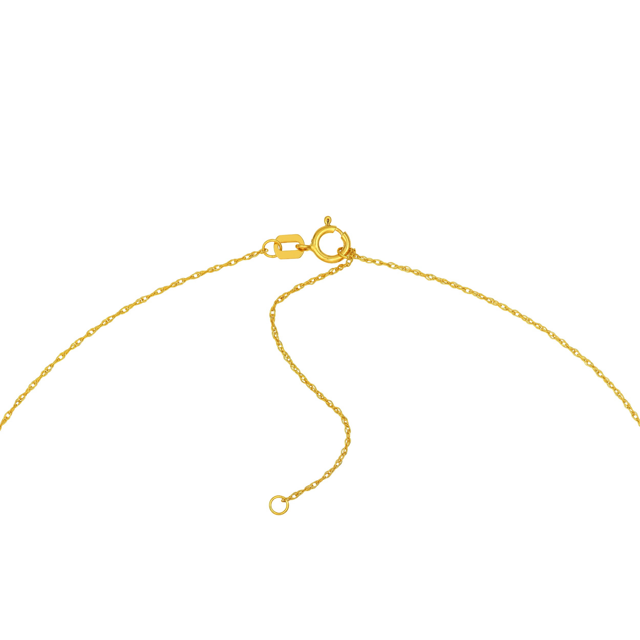 18" 3D CROSS NECKLACE | 14K YELLOW GOLD | MF045508-14Y - Brownlee Jewelers