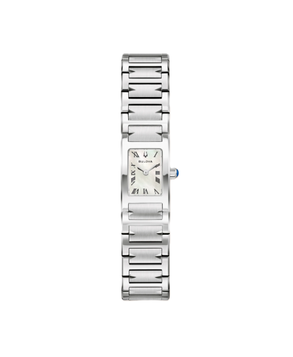 BULOVA MARC ANTHONY HARMONY | WOMEN'S SILVER-TONE STAINLESS STEEL WATCH | 96L360 - Brownee Jewelers