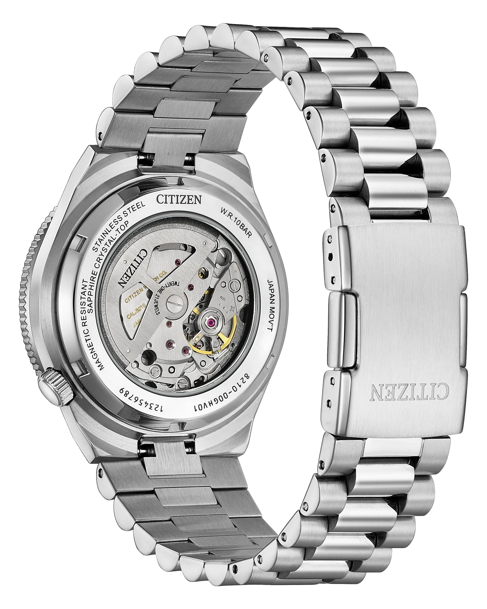 Citizen Tsuyosa Shore | Automatic Blue Dial Watch | Stainless Steel | WR100 Bracelet Watch | Men’s Sport Design - Brownee Jewelers