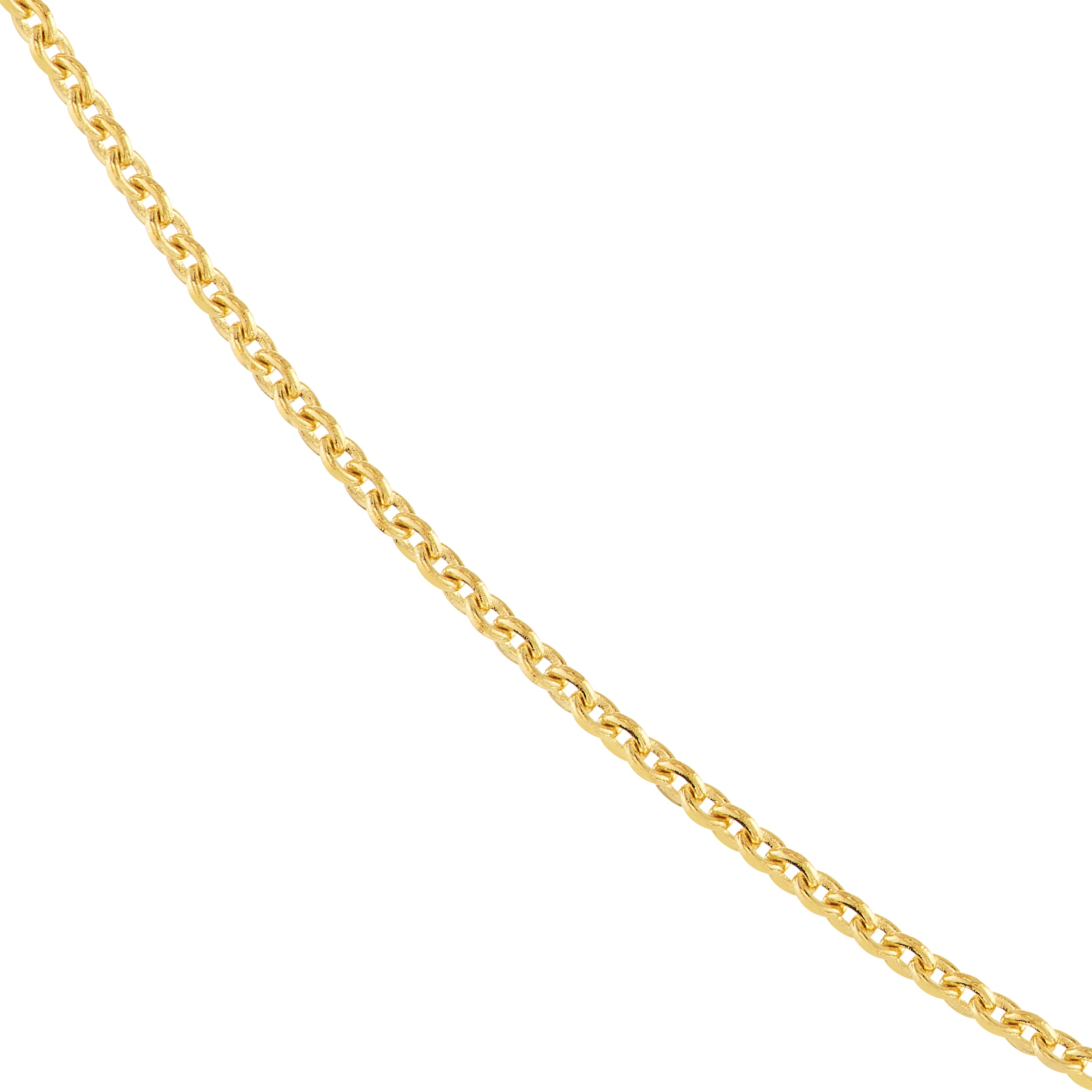 18" 0.9MM TIGHT CABLE CHAIN NECKLACE | 14K YELLOW GOLD | MZ000330-14Y - Brownlee Jewelers