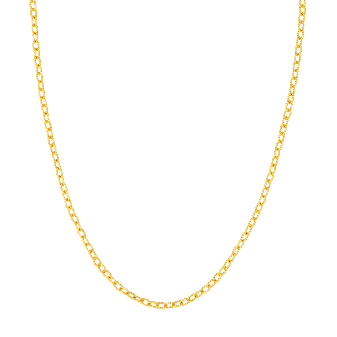 18" 3.8MM NECKLACE | 14K YELLOW GOLD | MZ000959-14Y - Brownlee Jewelers