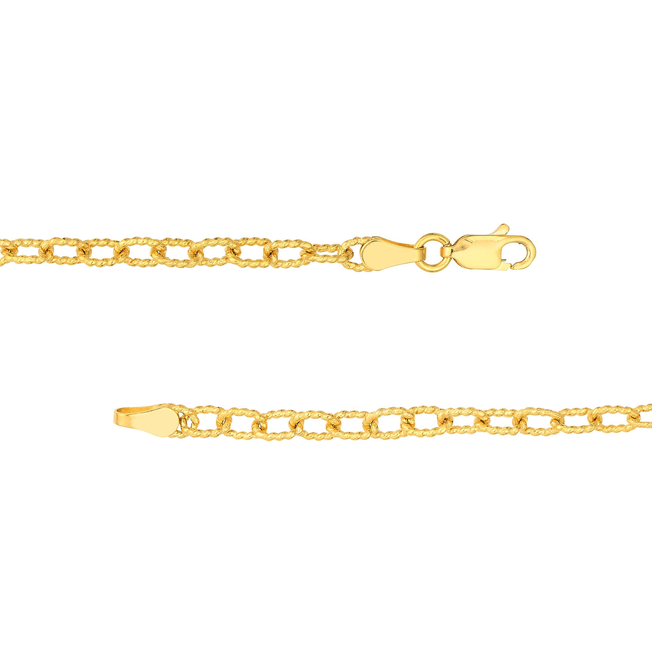 18" 3.8MM NECKLACE | 14K YELLOW GOLD | MZ000959-14Y - Brownlee Jewelers