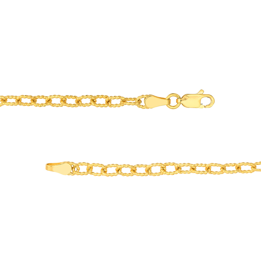 18" 3.8MM NECKLACE | 14K YELLOW GOLD | MZ000959-14Y - Brownlee Jewelers