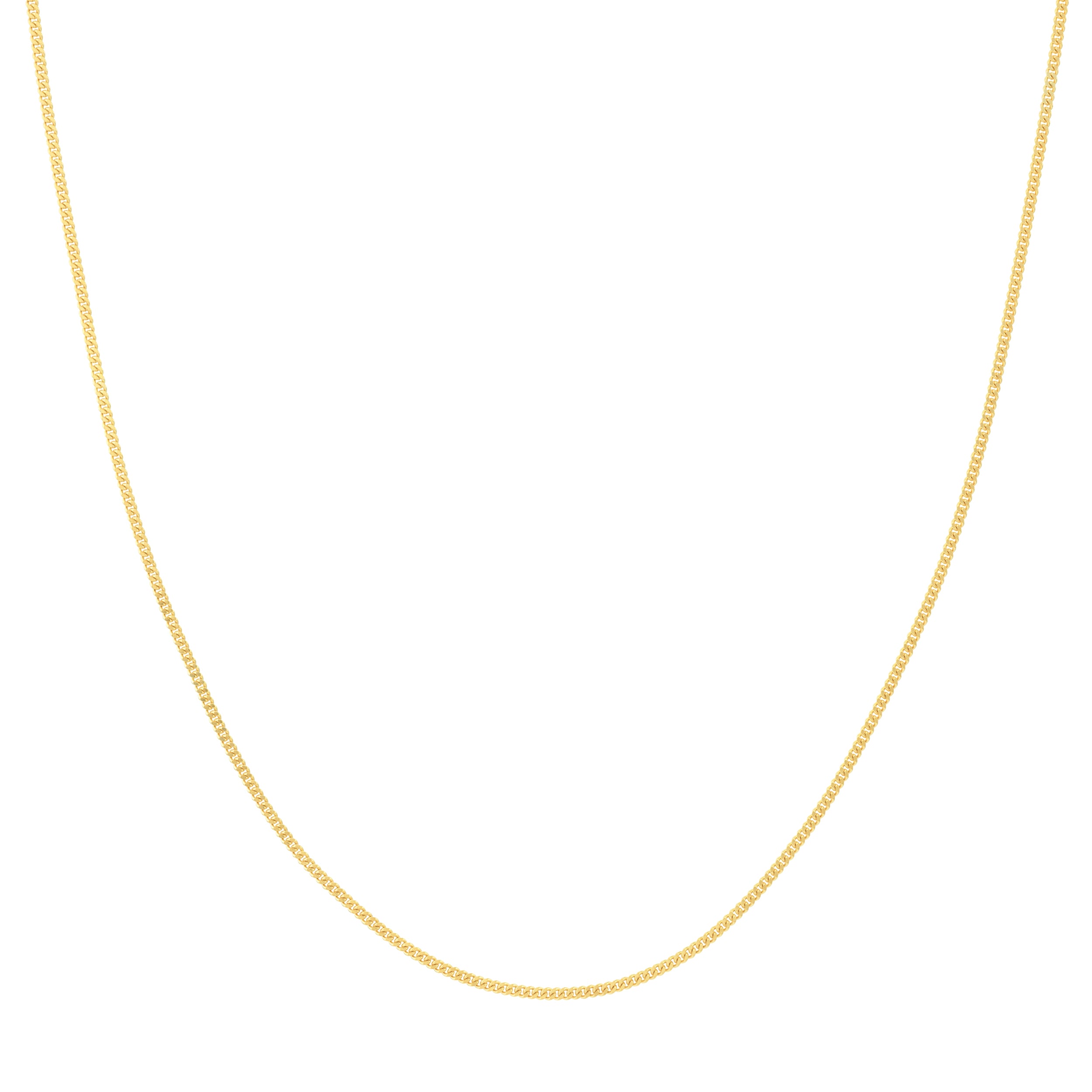 20" 1.4MM CURB CHAIN NECKLACE | 10K YELLOW GOLD | MZ001168-10Y - Brownlee Jewelers