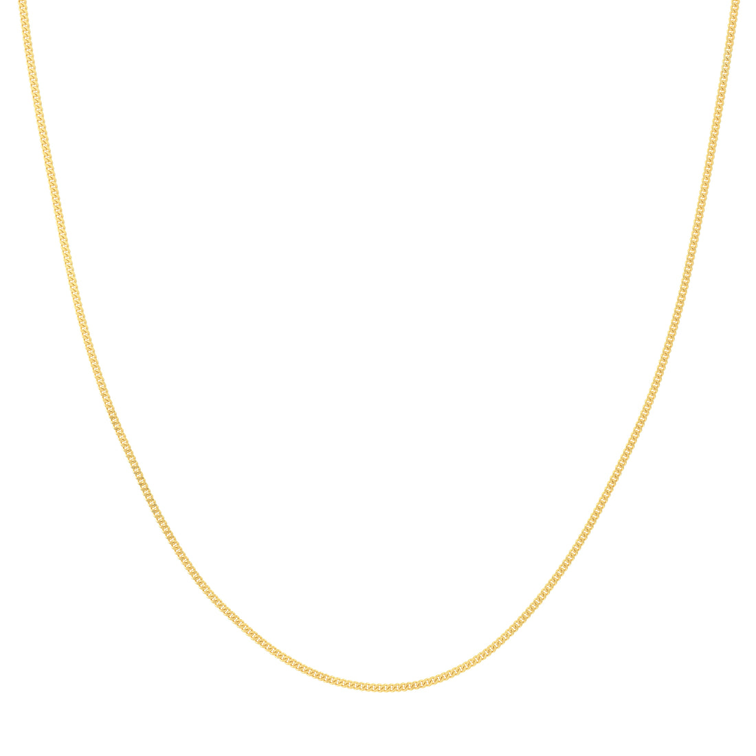 20" 1.4MM CURB CHAIN NECKLACE | 10K YELLOW GOLD | MZ001168-10Y - Brownlee Jewelers