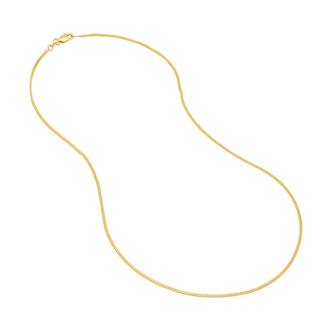 20" 1.4MM CURB CHAIN NECKLACE | 10K YELLOW GOLD | MZ001168-10Y - Brownlee Jewelers