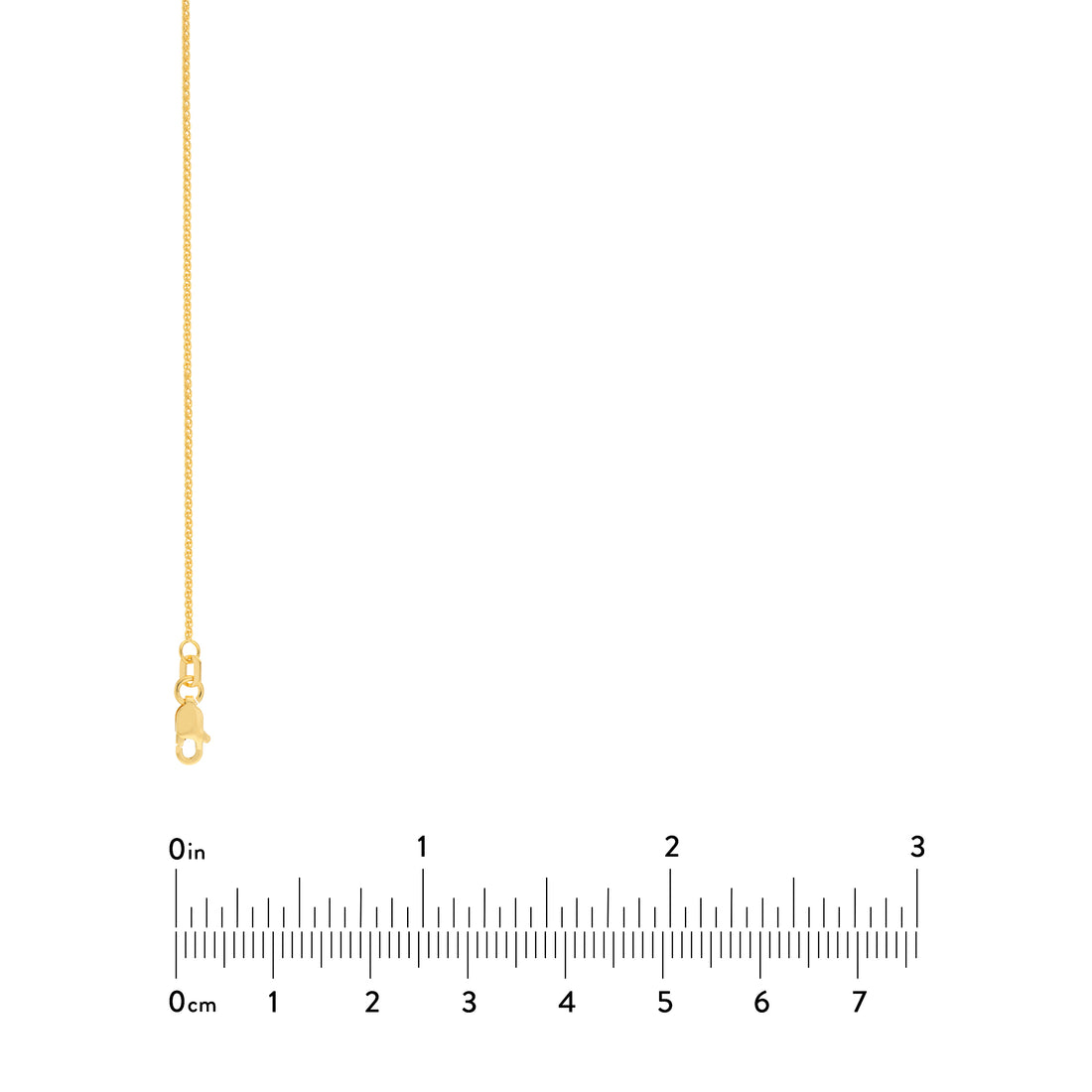 18" 1.05MM ROUND WHEAT CHAIN NECKLACE | 10K YELLOW GOLD | MZ002044-10Y - Brownlee Jewelers