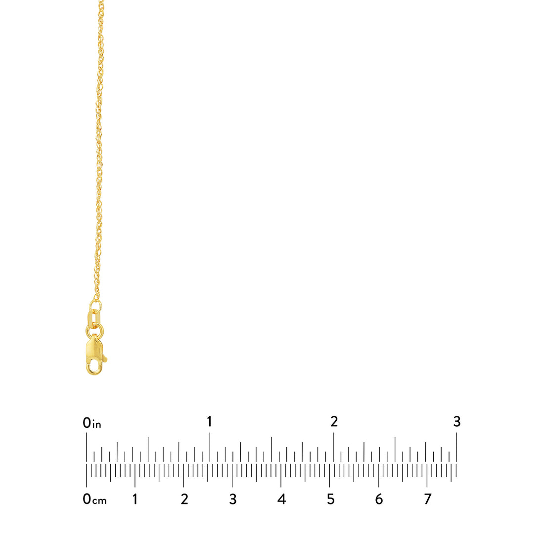 20" 1.37MM SPARKLE SINGAPORE CHAIN NECKLACE | 14K YELLOW GOLD | MZ002242-14Y - Brownlee Jewelers