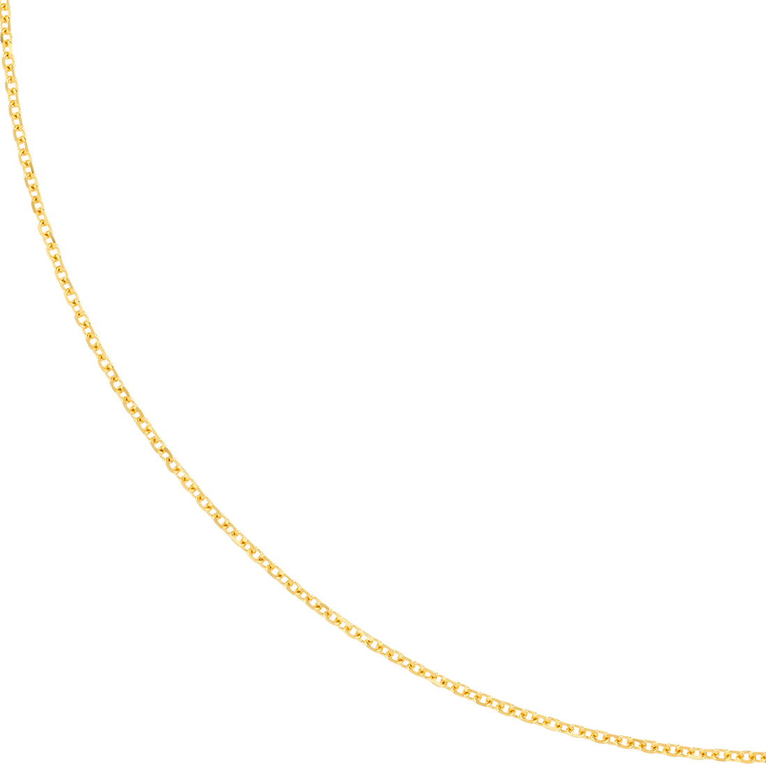 20" 1.05MM DIAMOND-CUT CABLE CHAIN NECKLACE | 10K YELLOW GOLD | MZ002328-10Y - Brownlee Jewelers