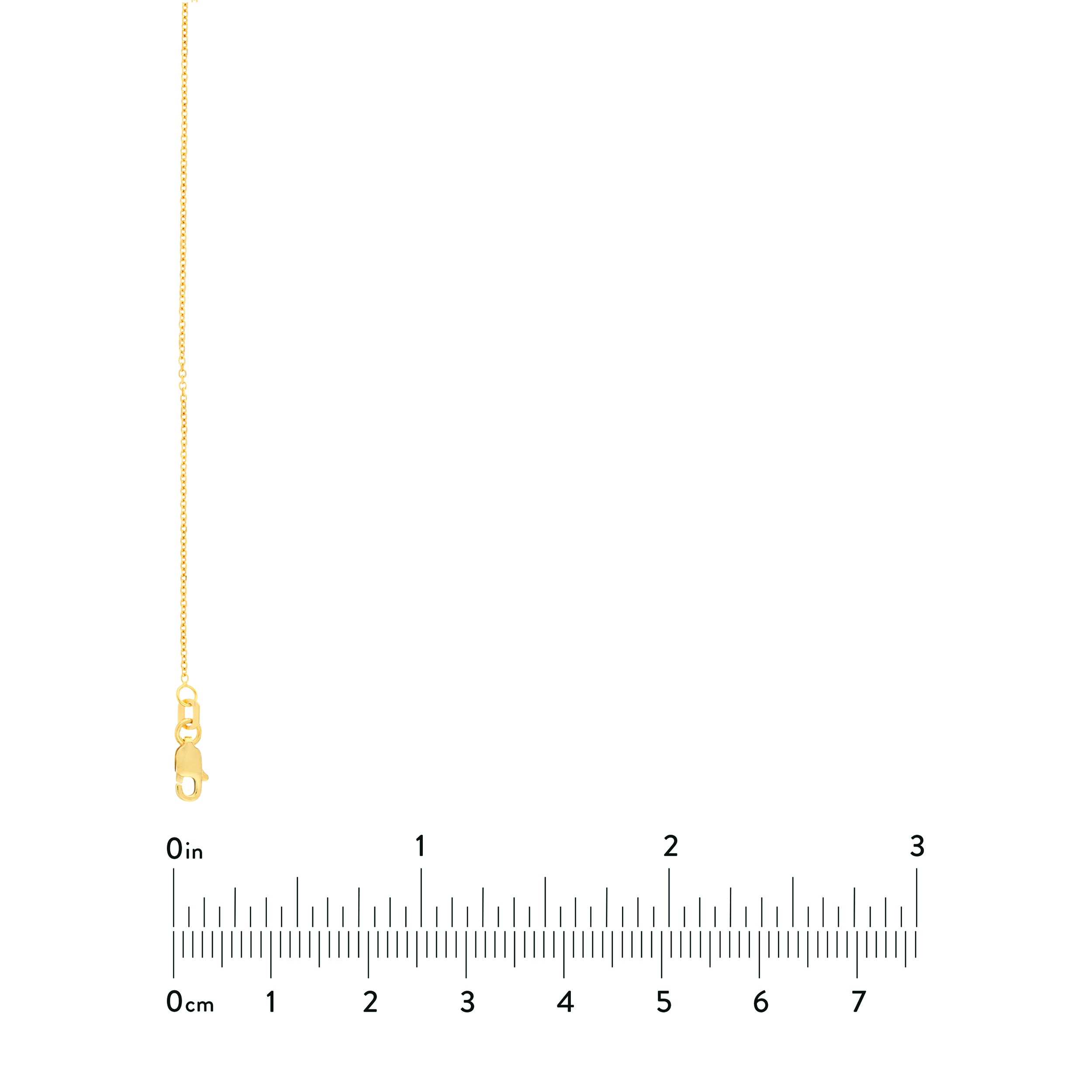 18" 1.05MM DIAMOND-CUT CABLE CHAIN NECKLACE | 10K YELLOW GOLD | MZ002328-10Y - Brownlee Jewelers