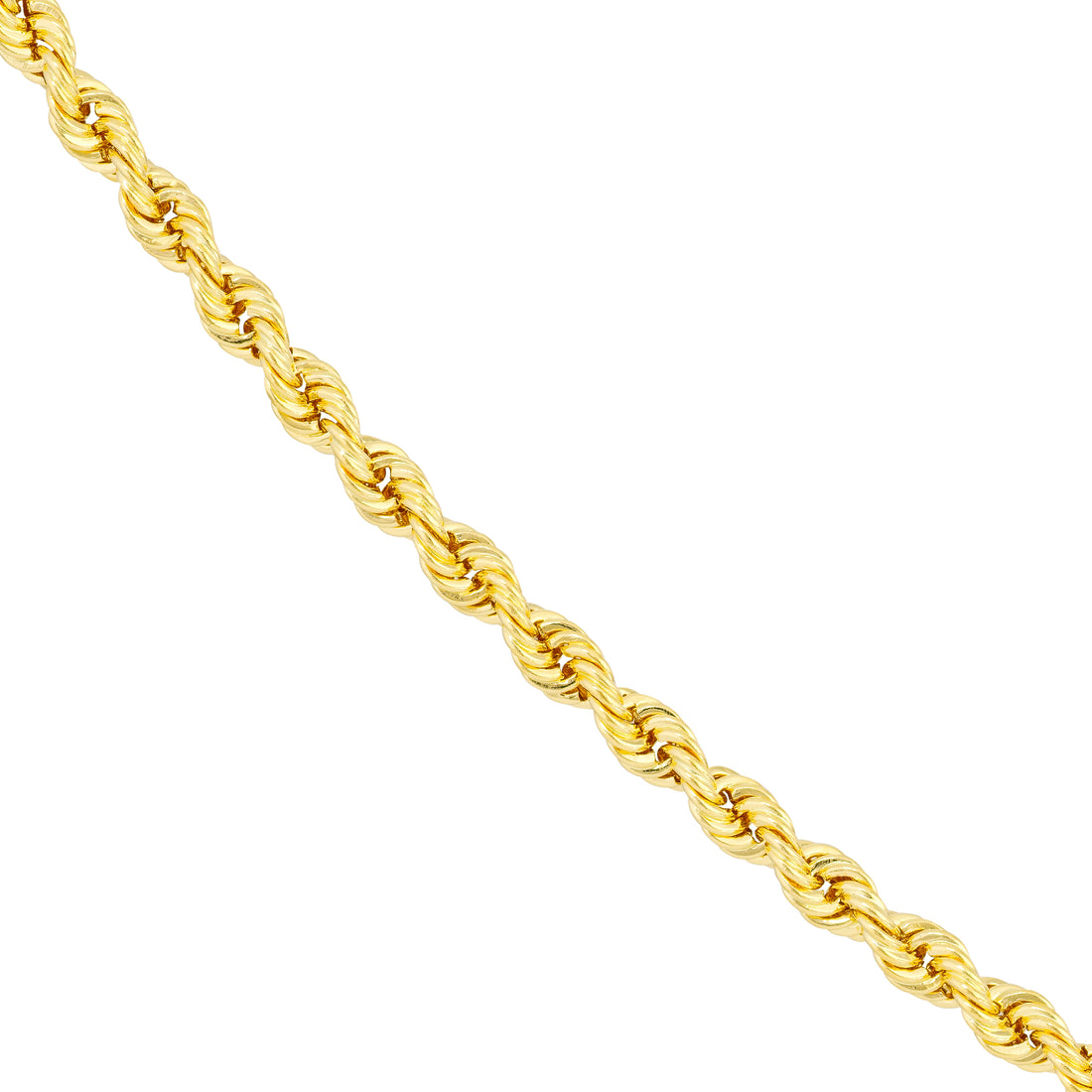 24" 2.9MM HOLLOW ROPE CHAIN NECKLACE | 10K YELLOW GOLD | MZ003269-10Y - Brownlee Jewelers
