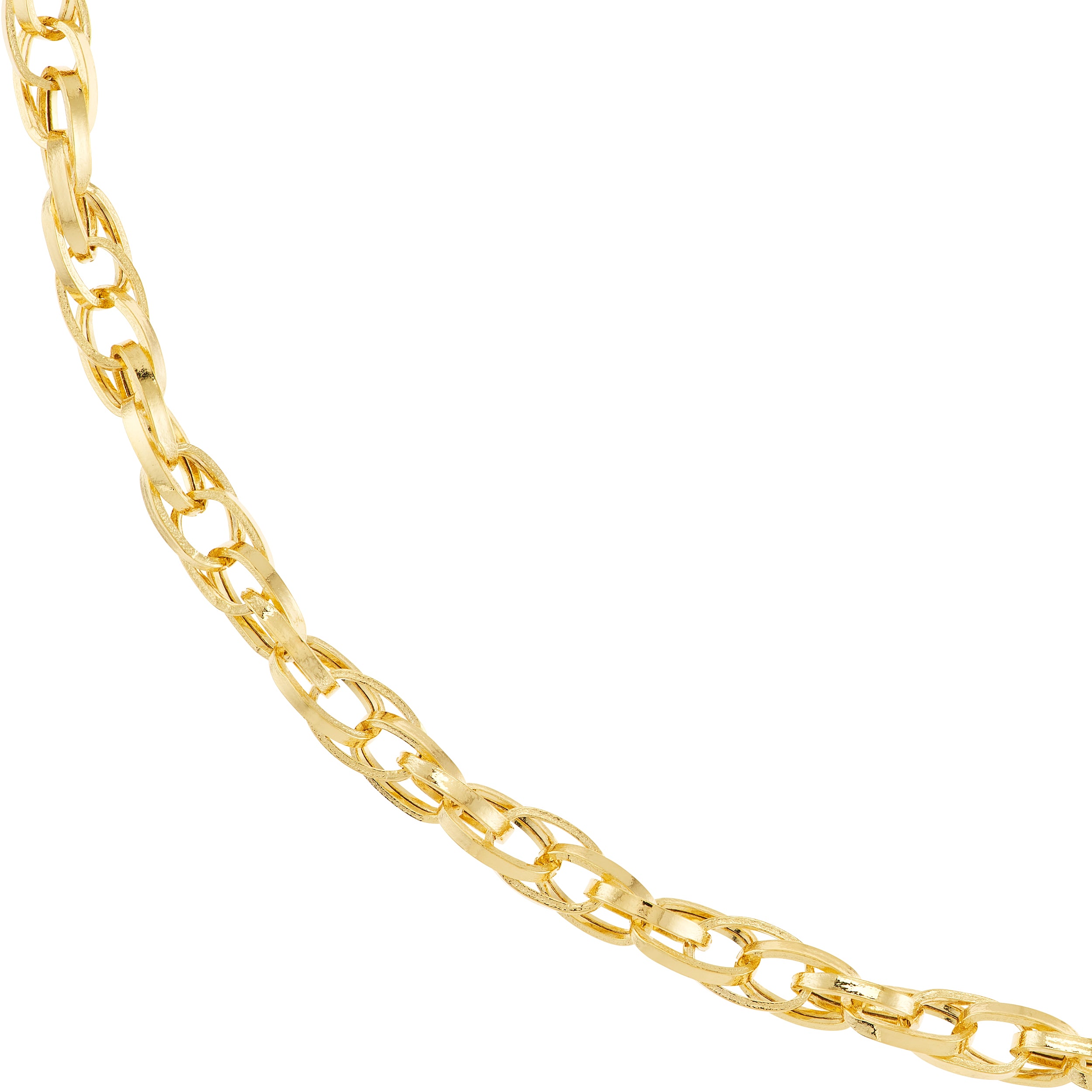18" 3.7MM HOLLOW NECKLACE | 14K YELLOW GOLD | MZ003609-14Y - Brownlee Jewelers