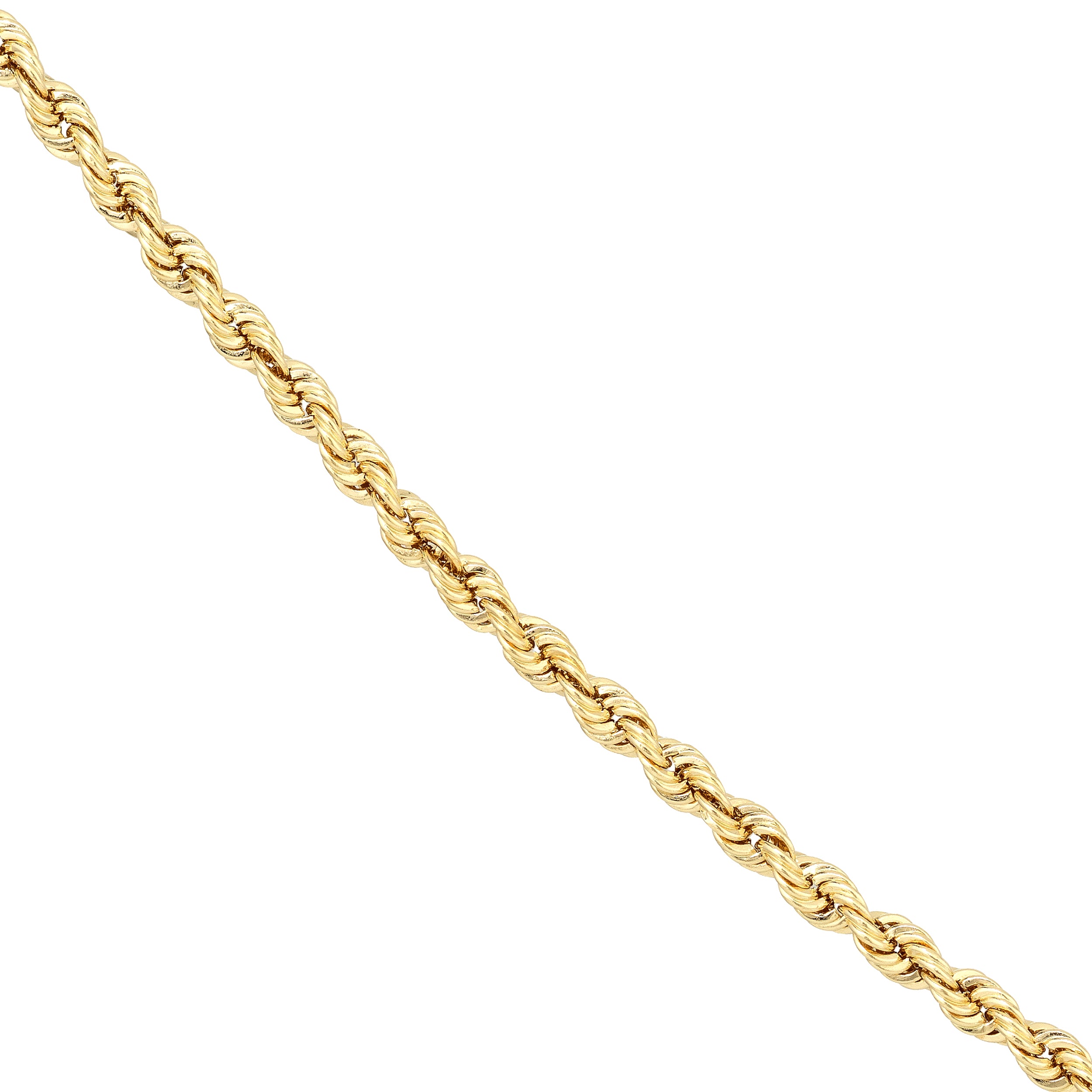 18" 2MM HOLLOW ROPE CHAIN NECKLACE | 10K YELLOW GOLD | MZ003616-10Y - Brownlee Jewelers