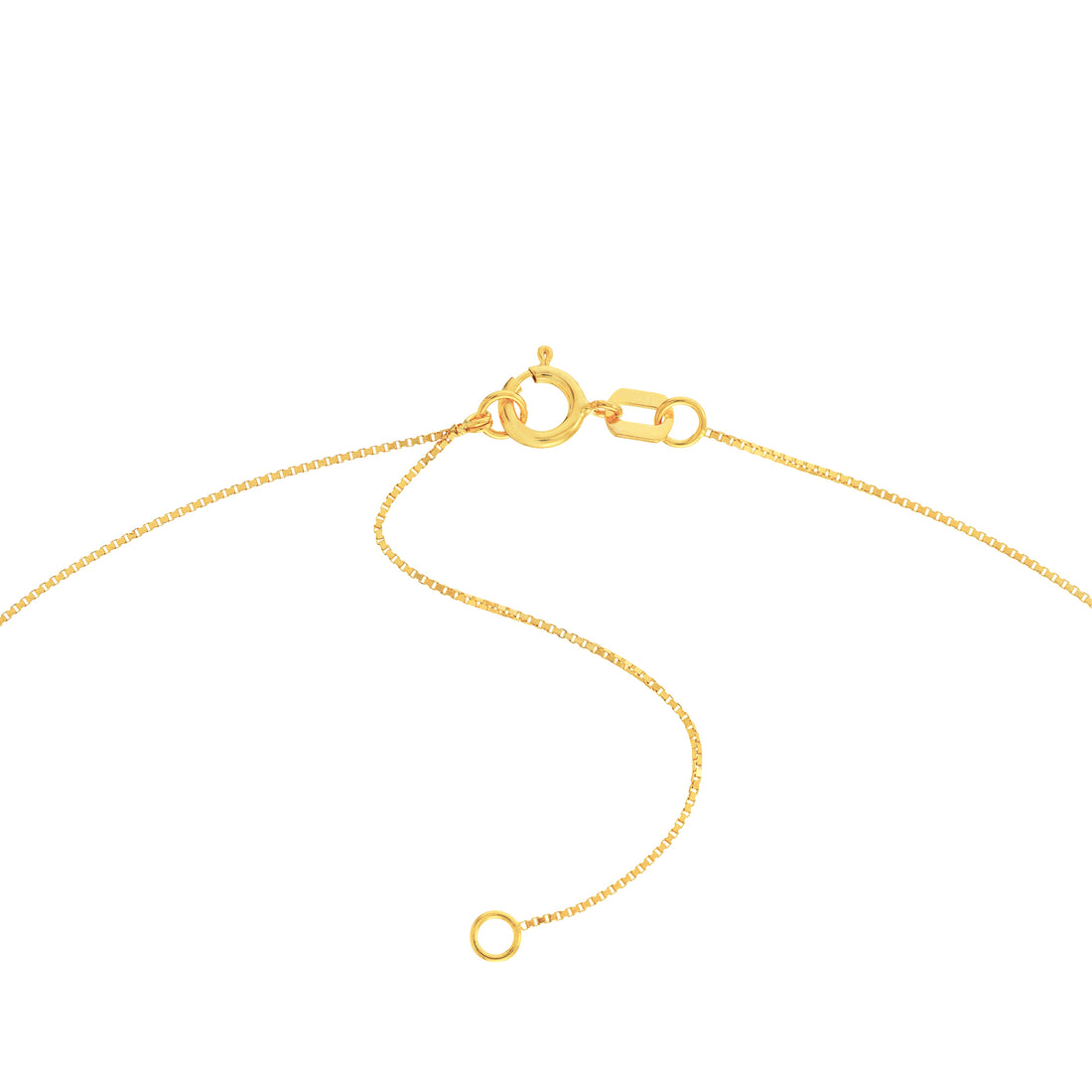 18" ADJUSTABLE BOX CHAIN NECKLACE | 10K YELLOW GOLD | MZ005831-10Y - Brownlee Jewelers