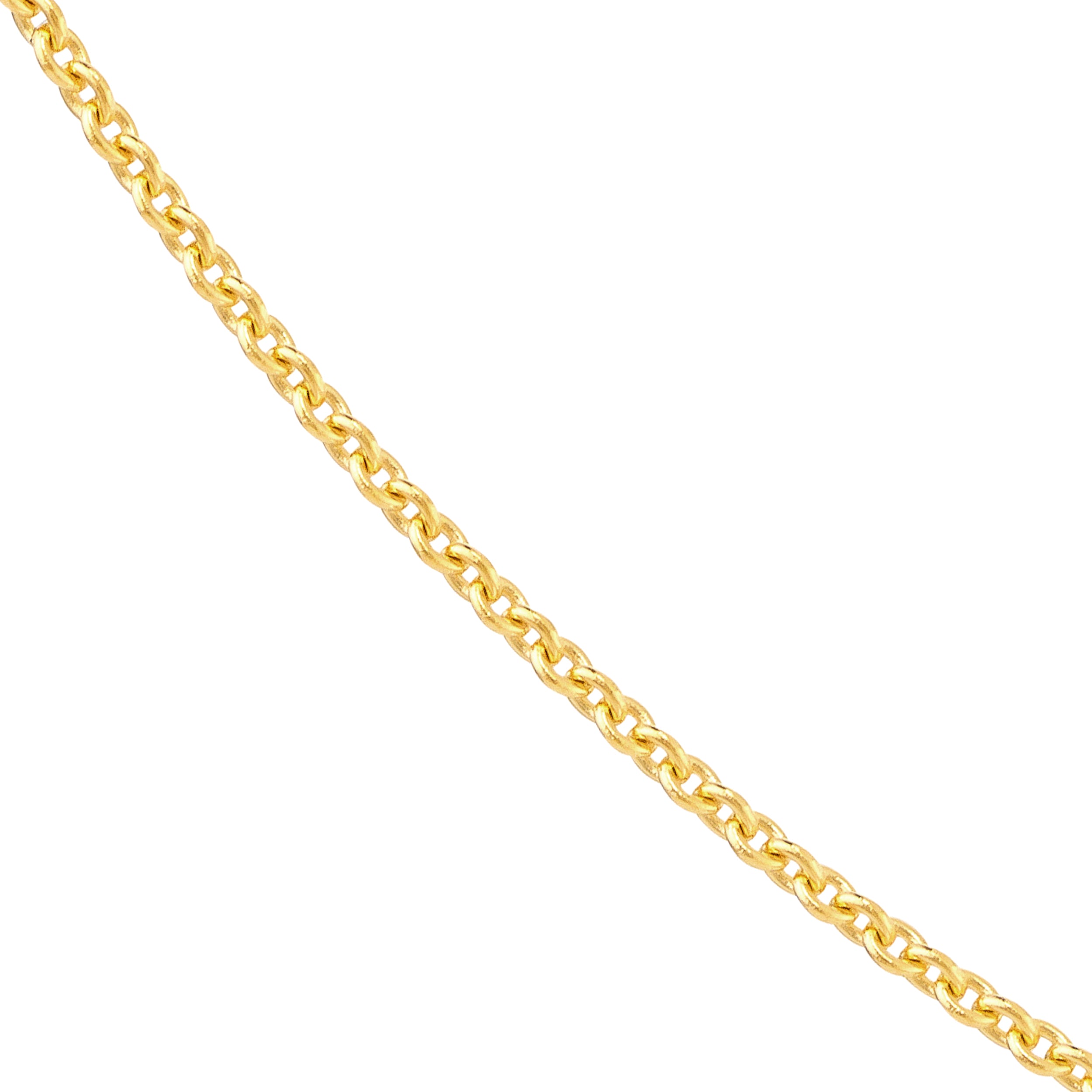 18" 0.9MM ADJUSTABLE TIGHT CABLE CHAIN NECKLACE | 14K YELLOW GOLD | MZ005832-14Y - Brownlee Jewelers