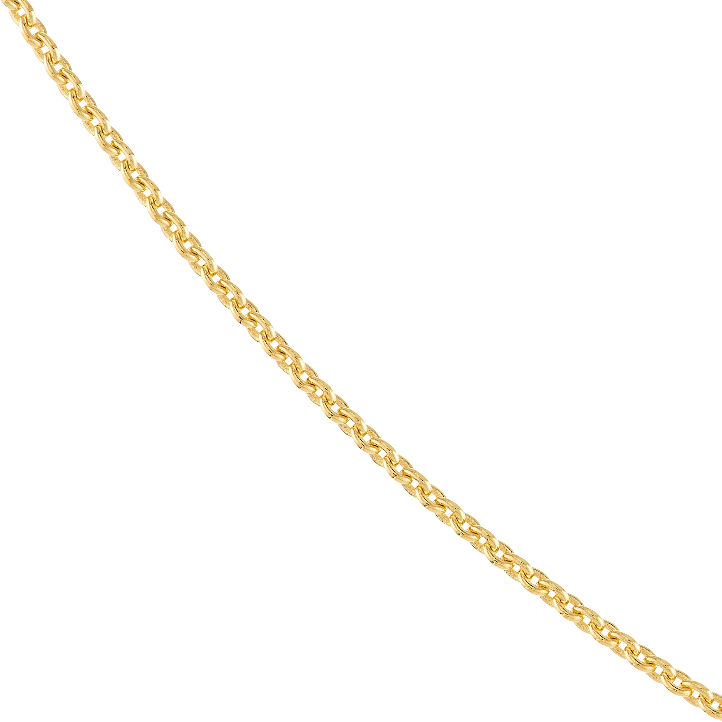 18" 0.7MM ADJUSTABLE CABLE CHAIN NECKLACE | 10K YELLOW GOLD | MZ006814-10Y - Brownlee Jewelers