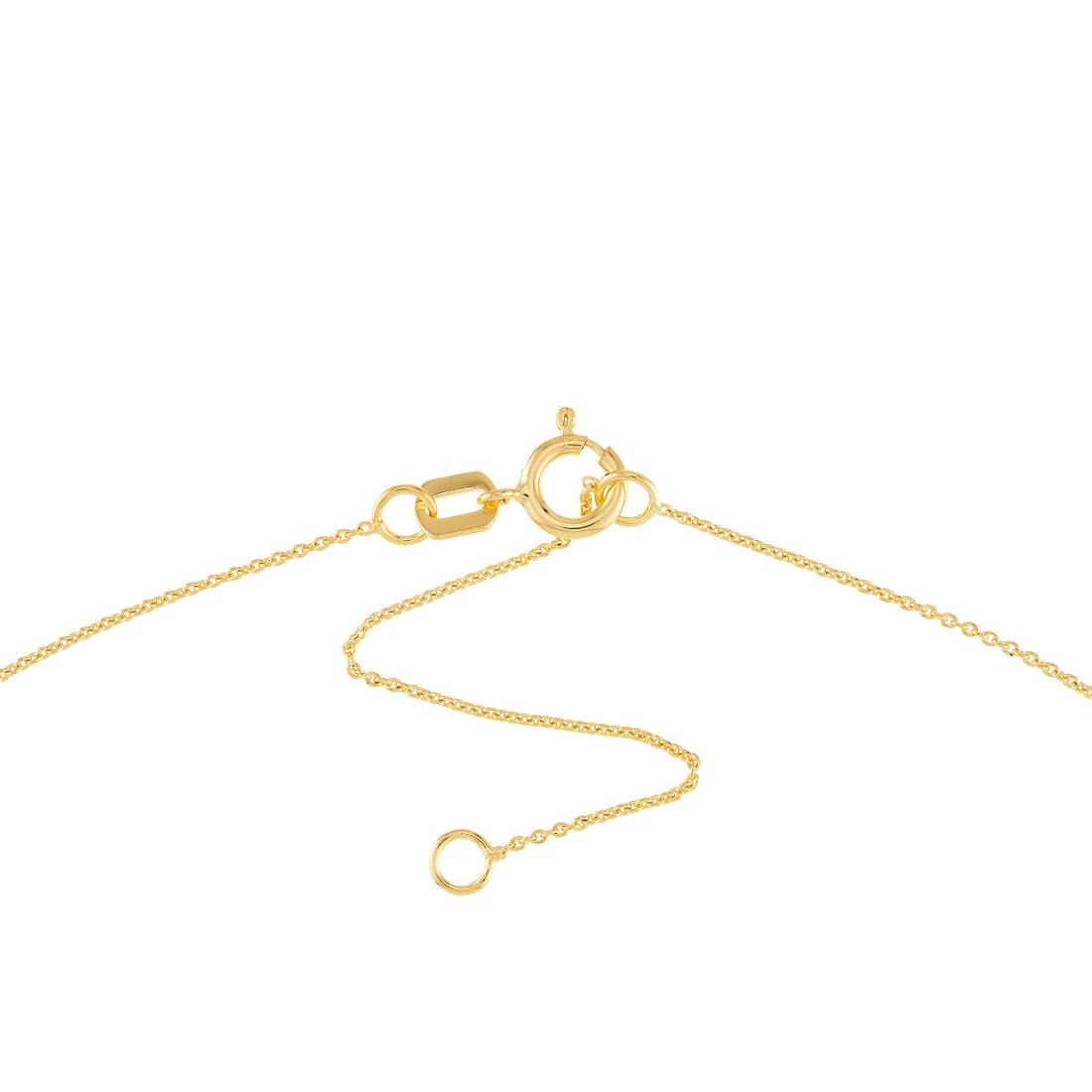 18" 0.7MM ADJUSTABLE CABLE CHAIN NECKLACE | 10K YELLOW GOLD | MZ006814-10Y - Brownlee Jewelers