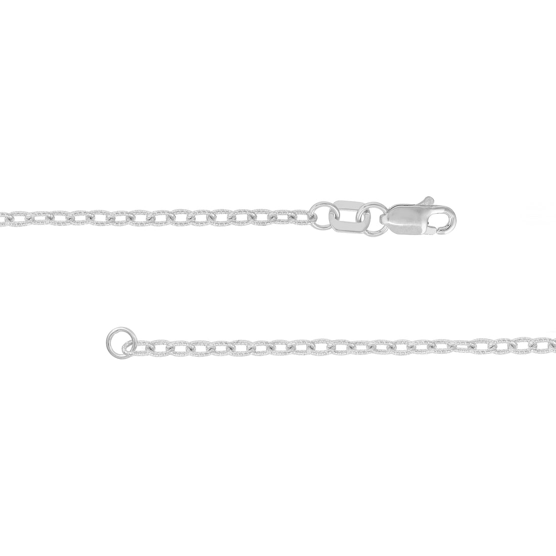 20" 1.9MM ROLO CHAIN NECKLACE | 14K WHITE GOLD | MZ007023-14B - Brownlee Jewelers
