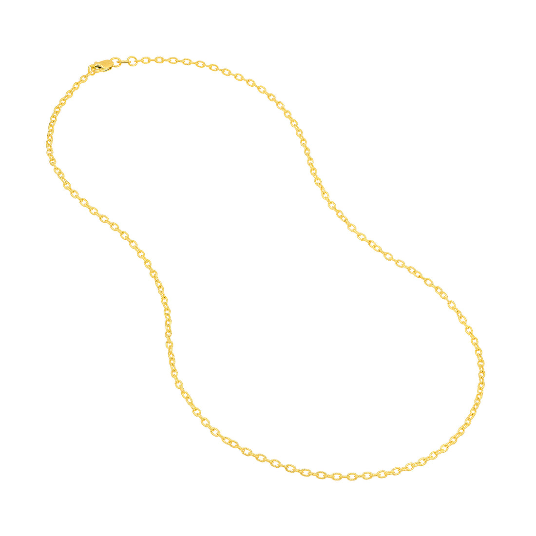 20" 1.9MM ROLO CHAIN NECKLACE | 14K YELLOW GOLD | MZ007023-14Y - Brownlee Jewelers