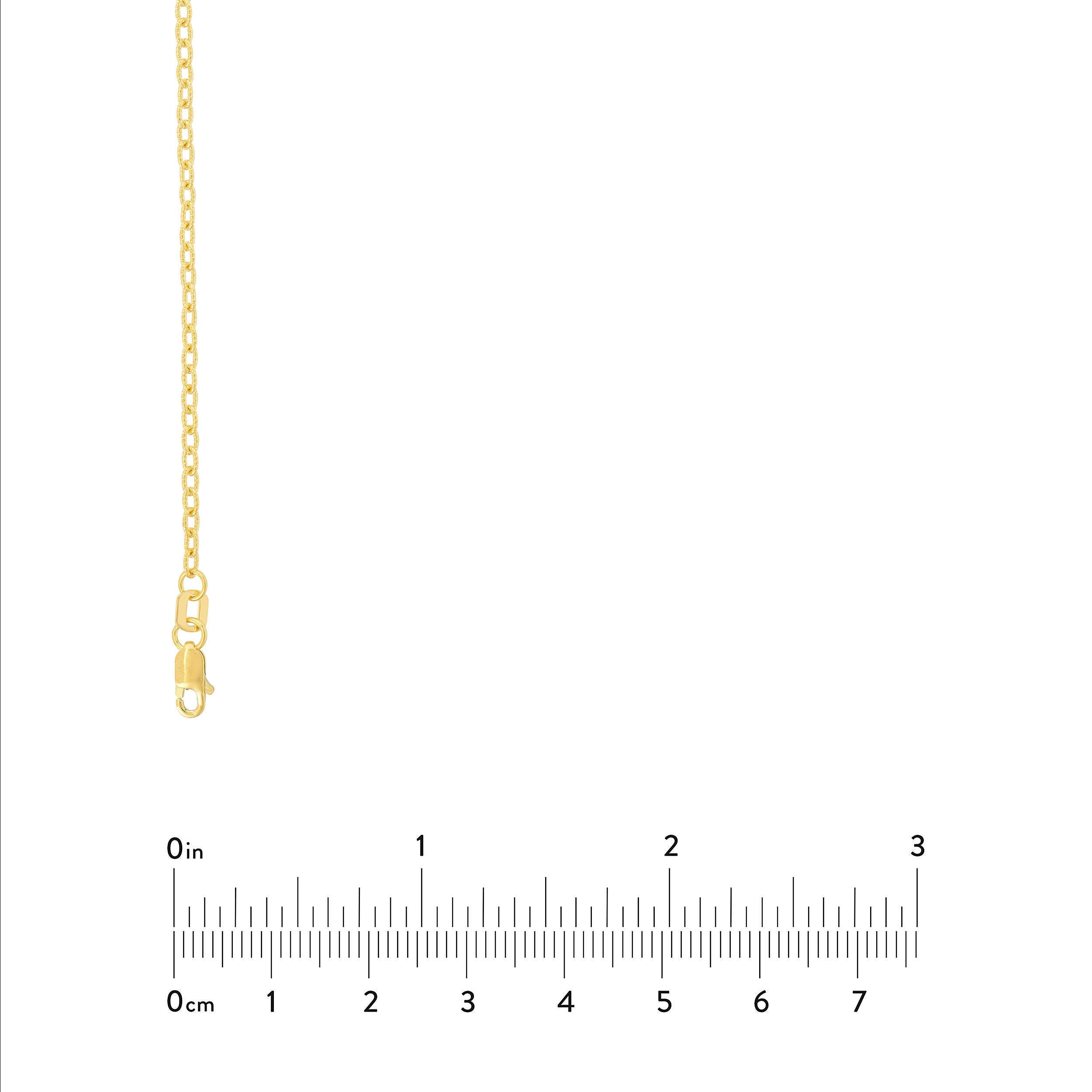 20" 1.9MM ROLO CHAIN NECKLACE | 14K YELLOW GOLD | MZ007023-14Y - Brownlee Jewelers