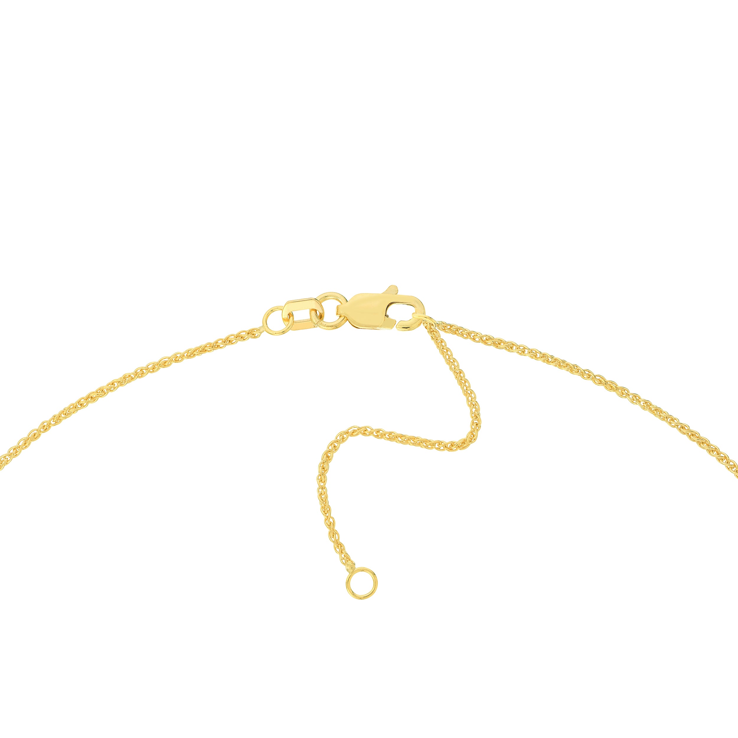 18" 1.05MM ADJUSTABLE ROUND WHEAT CHAIN NECKLACE | 10K YELLOW GOLD | MZ008182-10Y - Brownlee Jewelers